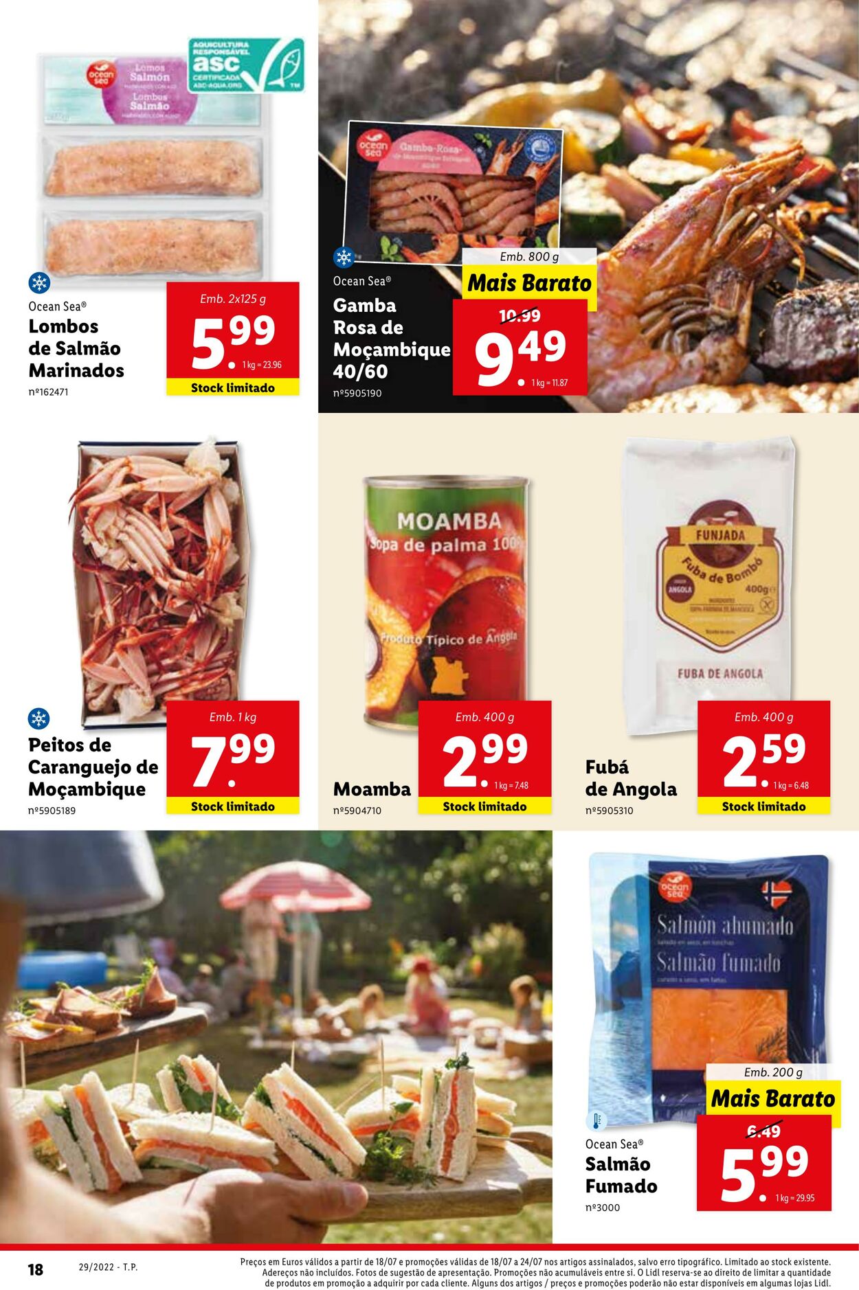 Folheto Lidl 18.07.2022 - 24.07.2022