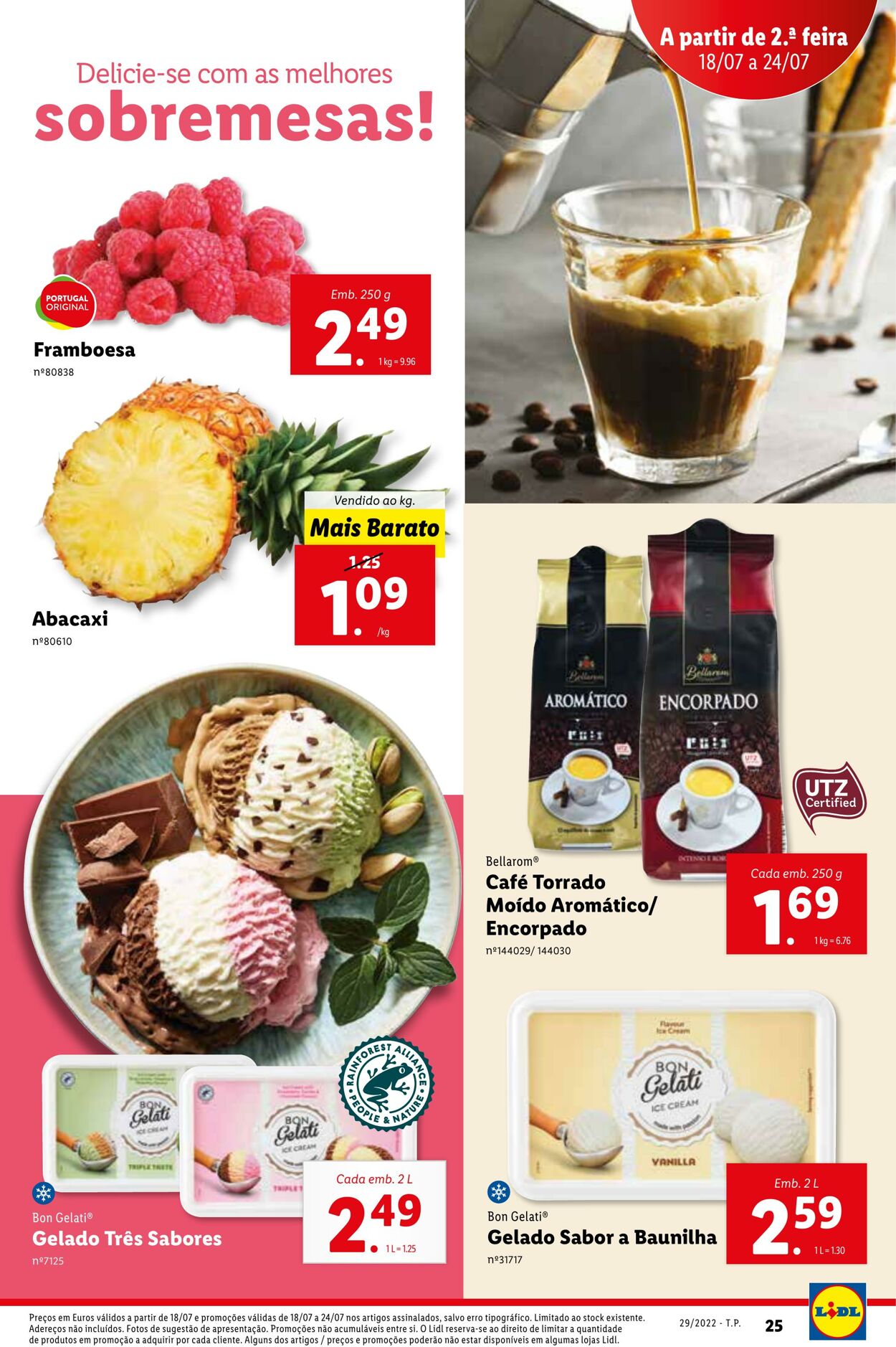 Folheto Lidl 18.07.2022 - 24.07.2022