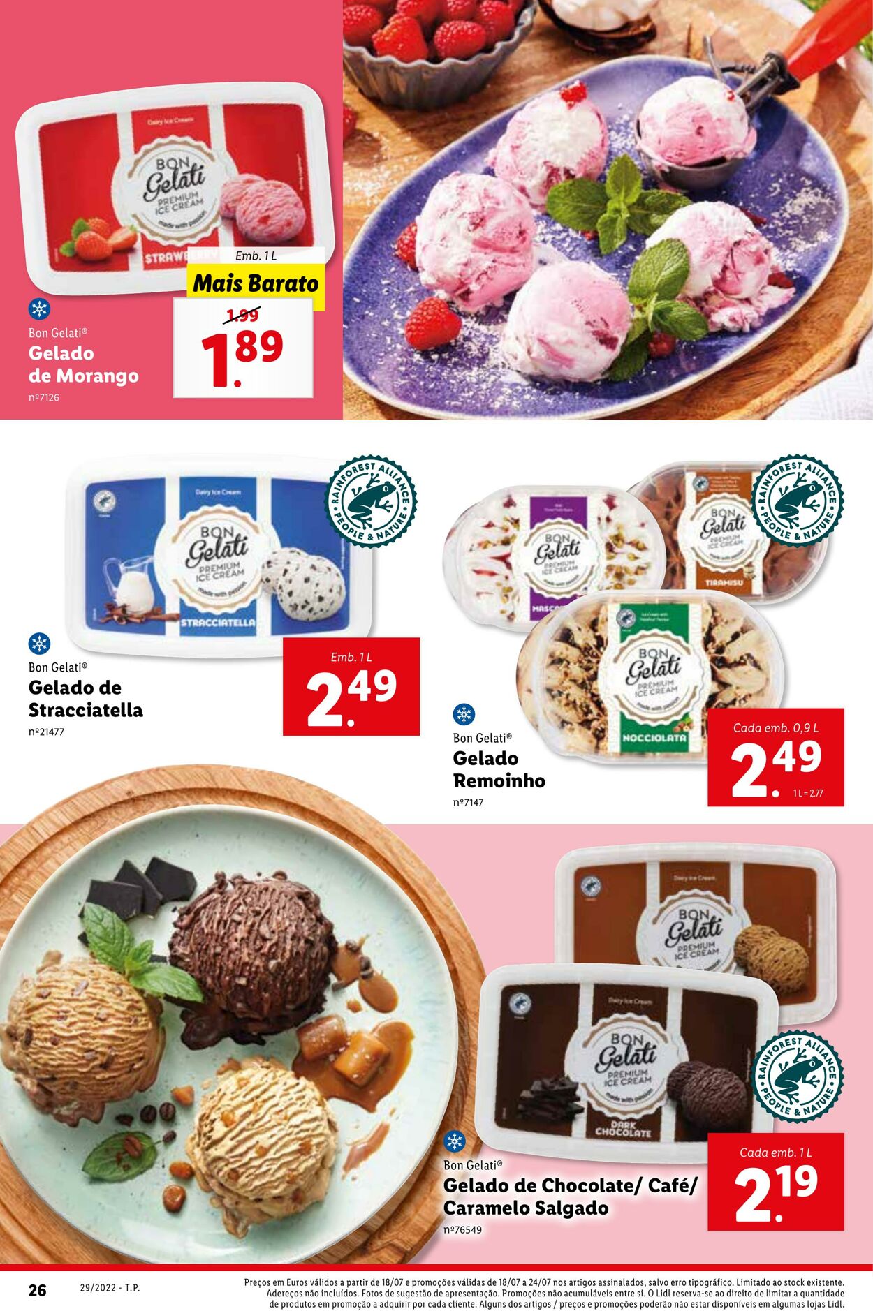 Folheto Lidl 18.07.2022 - 24.07.2022