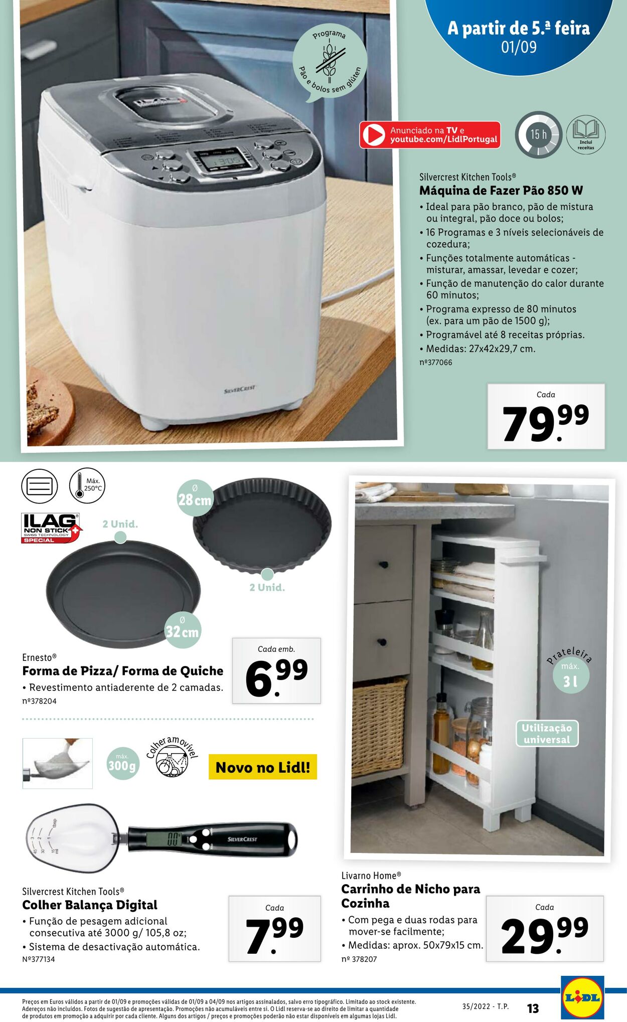 Folheto Lidl 29.08.2022 - 04.09.2022