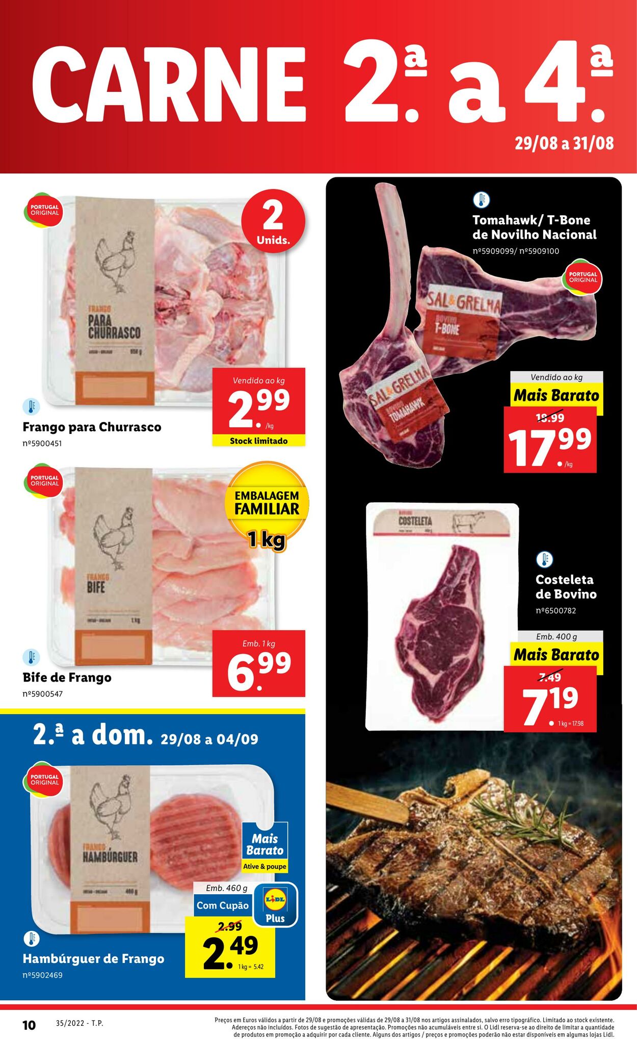 Folheto Lidl 29.08.2022 - 04.09.2022