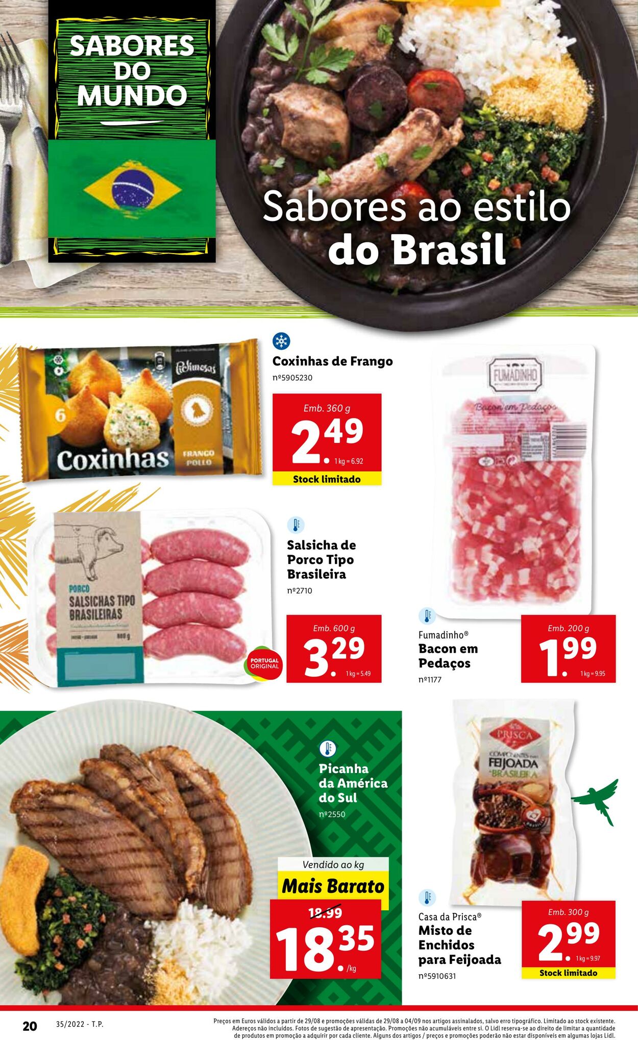 Folheto Lidl 29.08.2022 - 04.09.2022