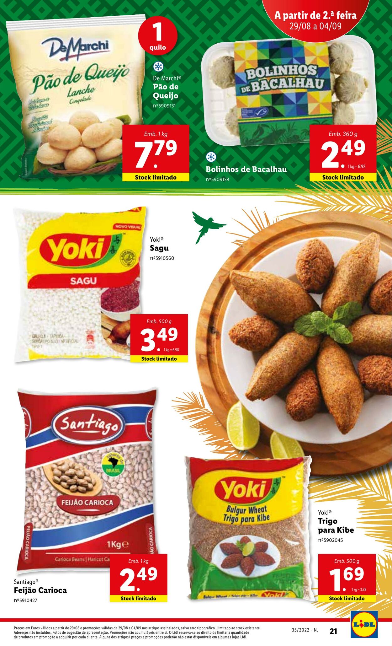 Folheto Lidl 29.08.2022 - 04.09.2022