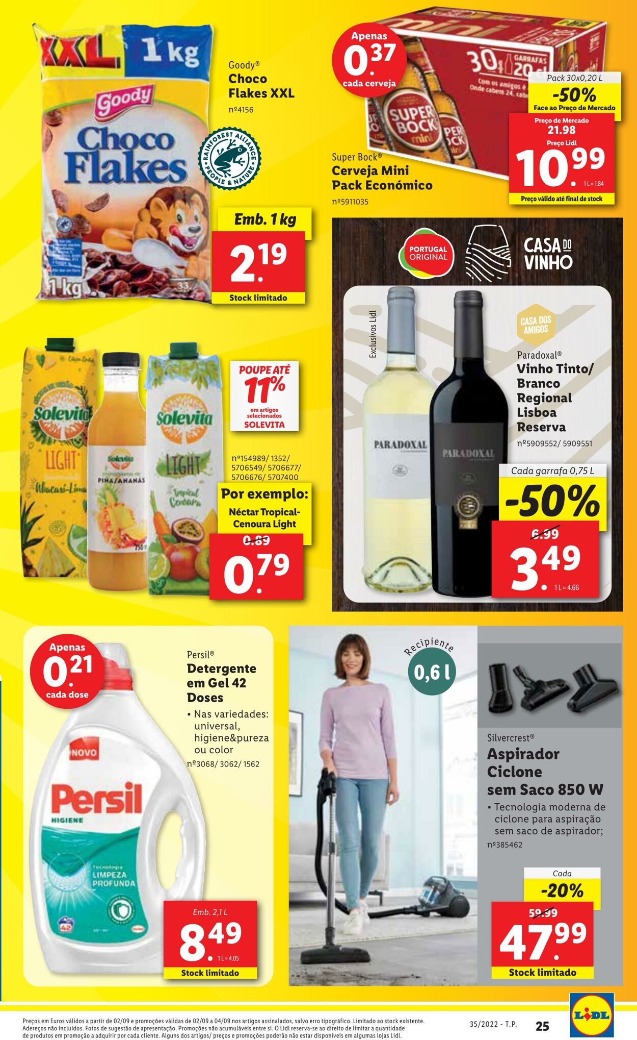 Folheto Lidl 29.08.2022 - 04.09.2022