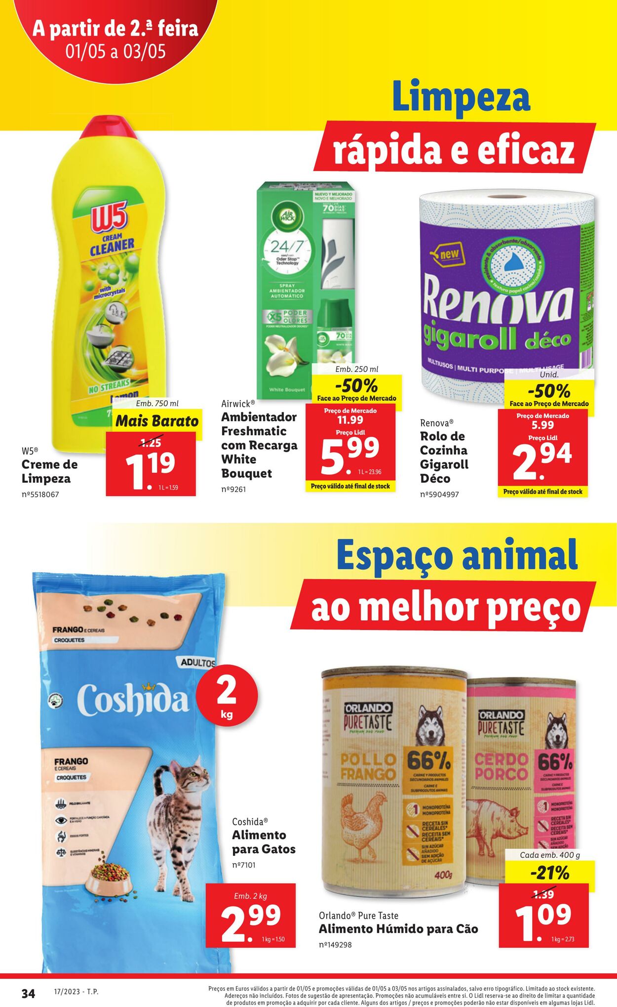 Folheto Lidl 27.04.2023 - 03.05.2023