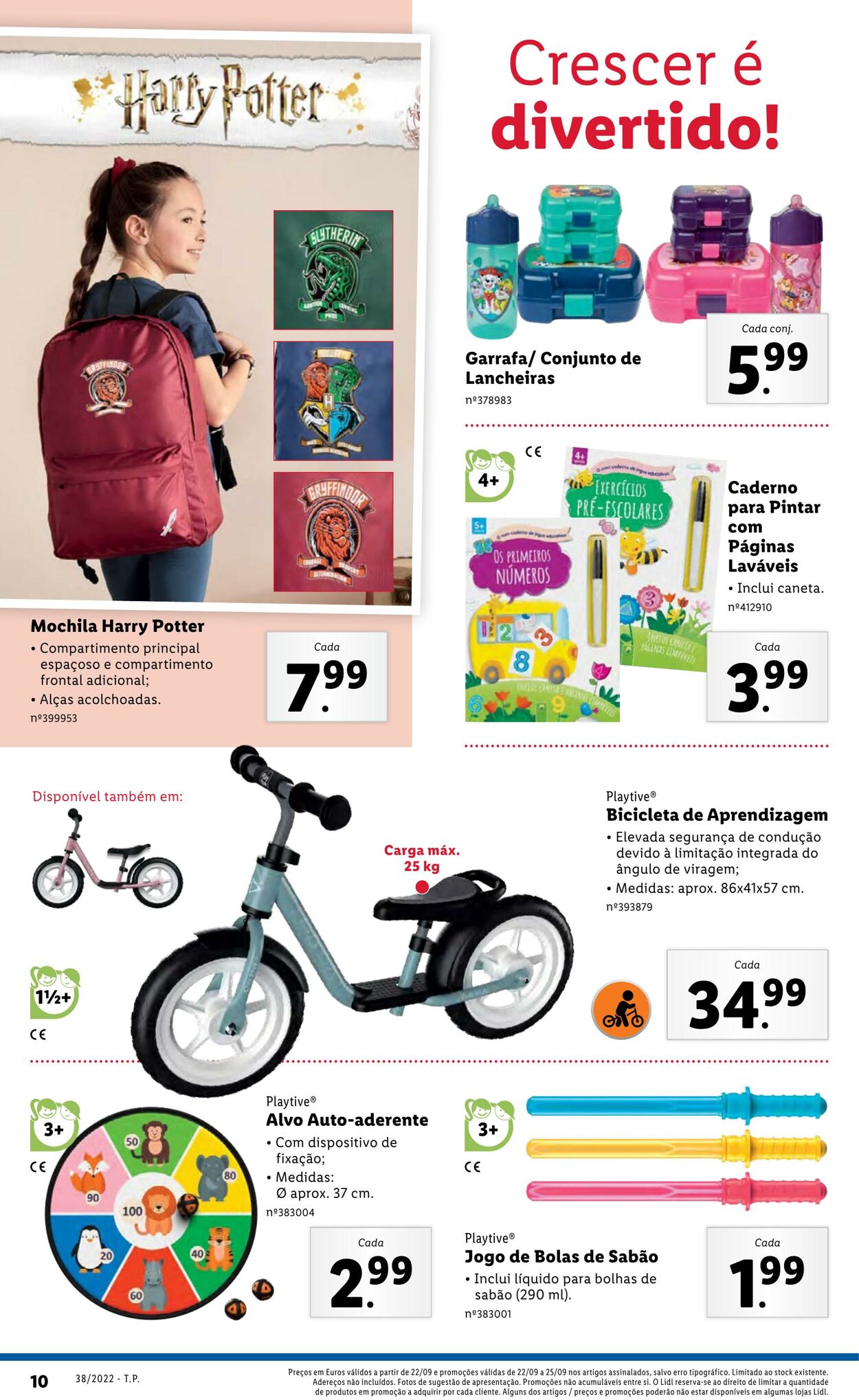 Folheto Lidl 19.09.2022 - 25.09.2022