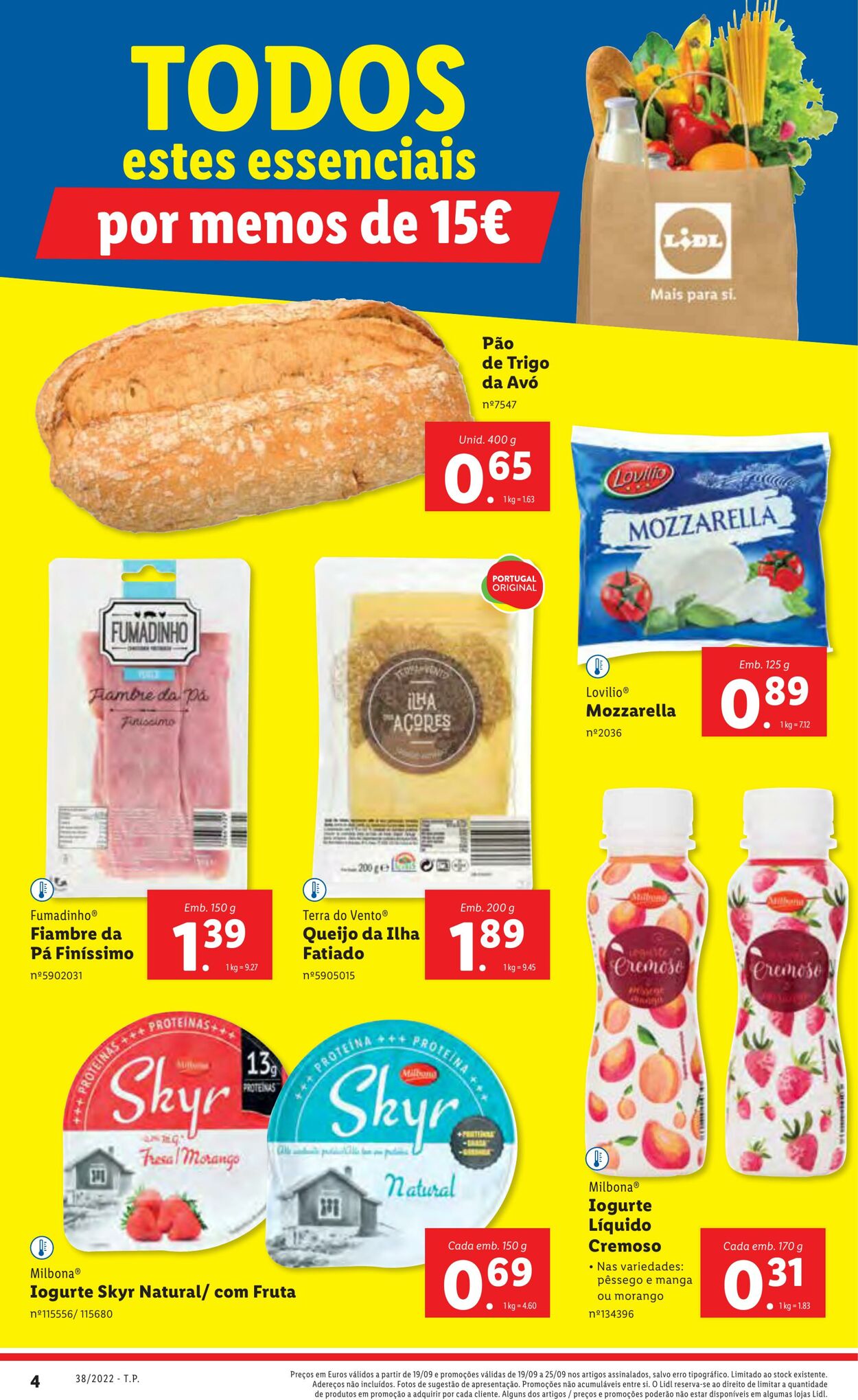 Folheto Lidl 19.09.2022 - 25.09.2022