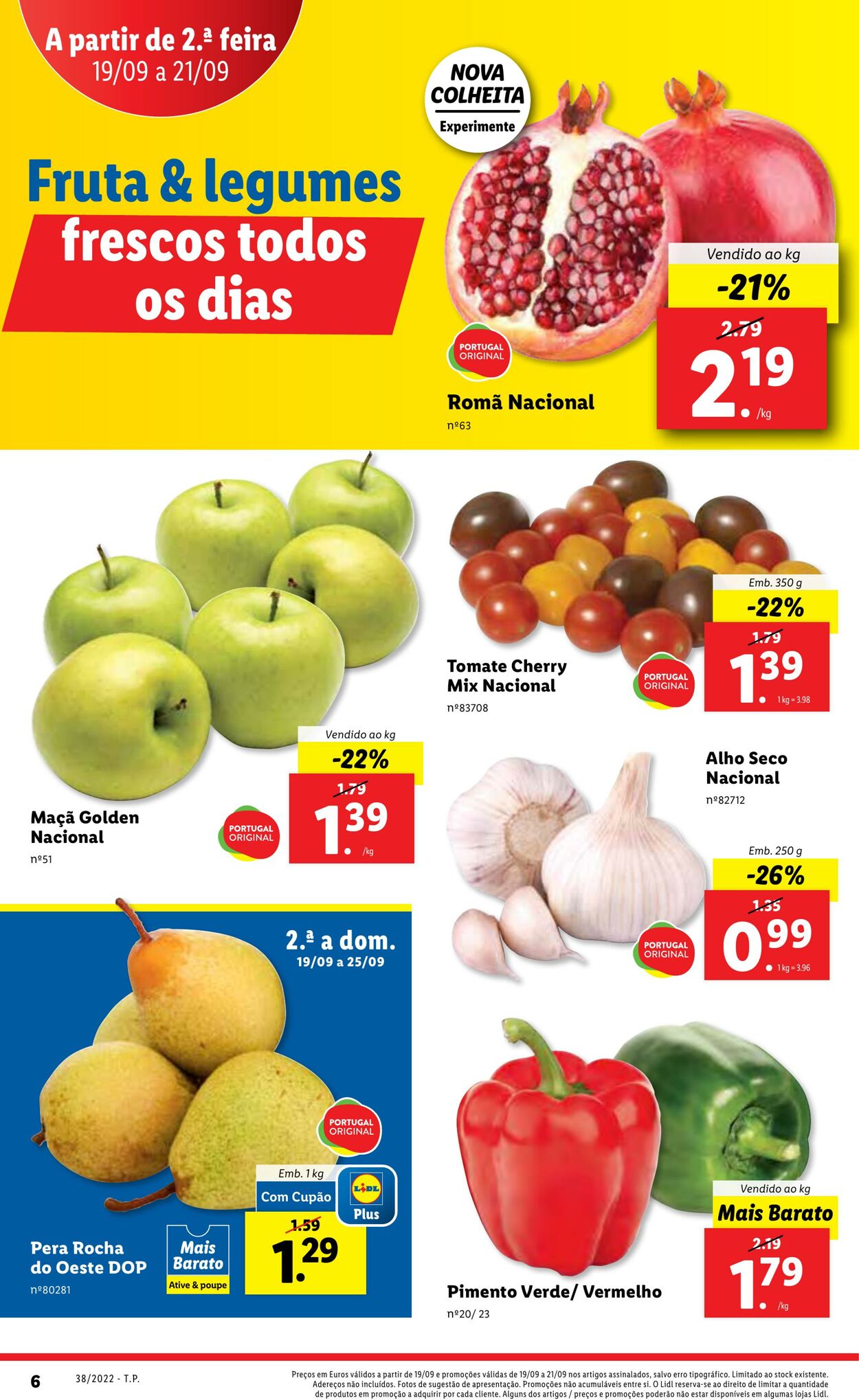 Folheto Lidl 19.09.2022 - 25.09.2022