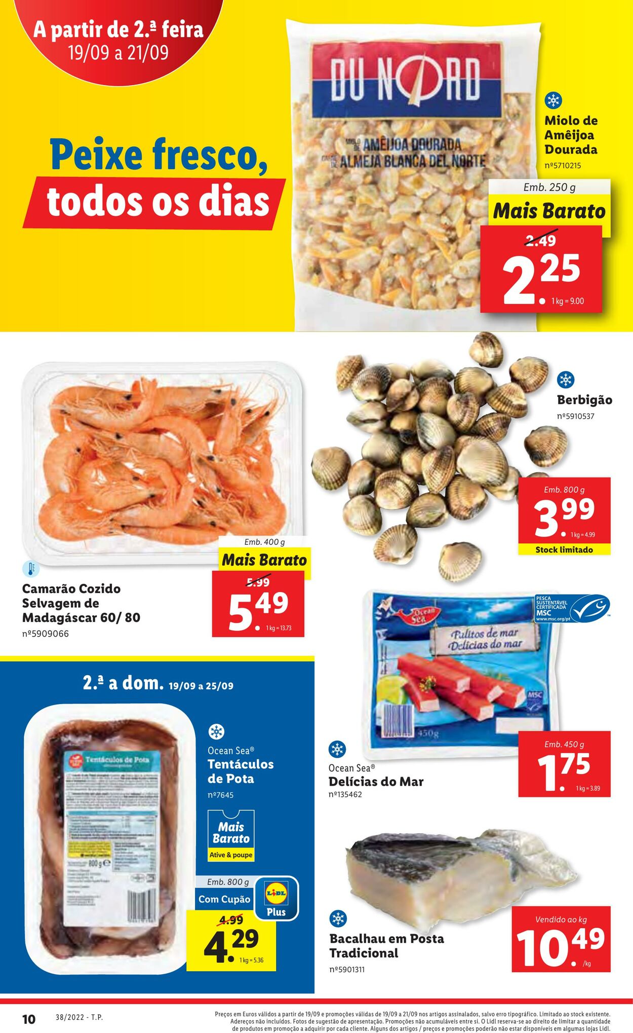 Folheto Lidl 19.09.2022 - 25.09.2022