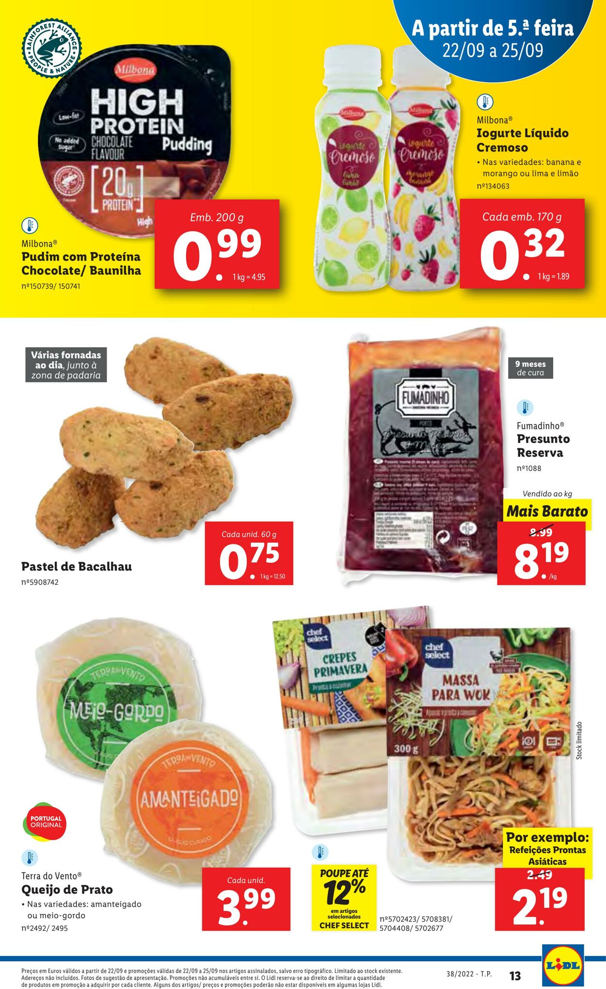 Folheto Lidl 19.09.2022 - 25.09.2022