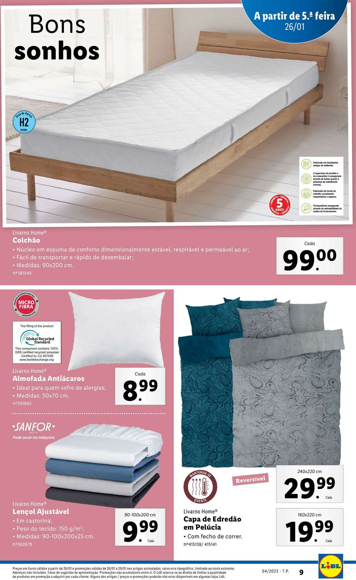 Folheto Lidl 23.01.2023 - 29.01.2023