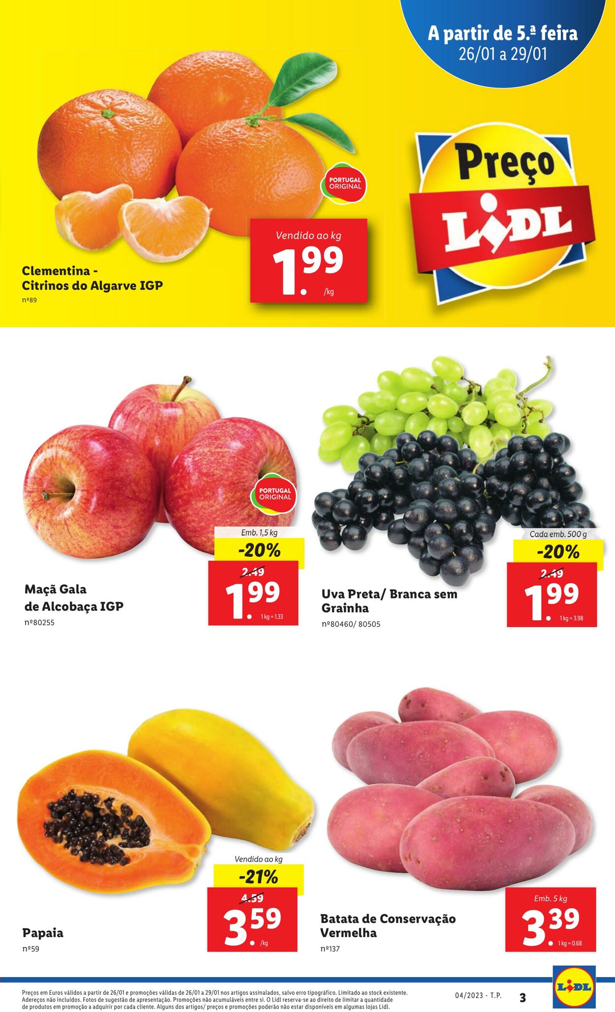 Folheto Lidl 23.01.2023 - 29.01.2023