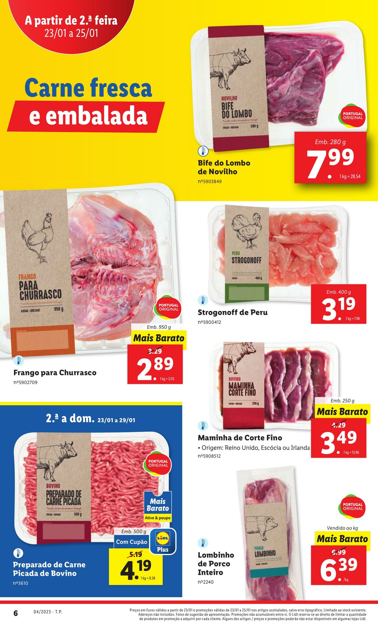 Folheto Lidl 23.01.2023 - 29.01.2023