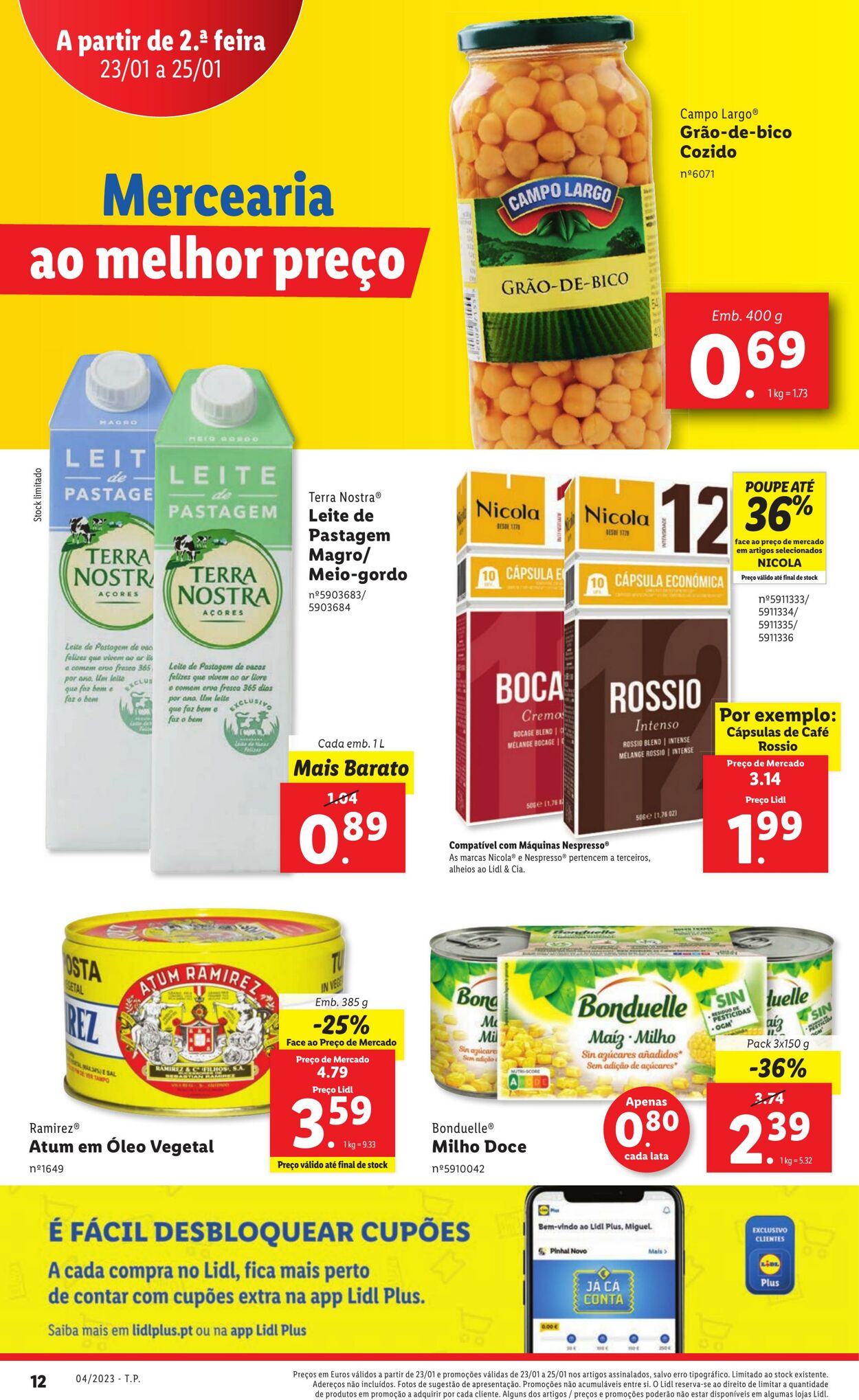 Folheto Lidl 23.01.2023 - 29.01.2023