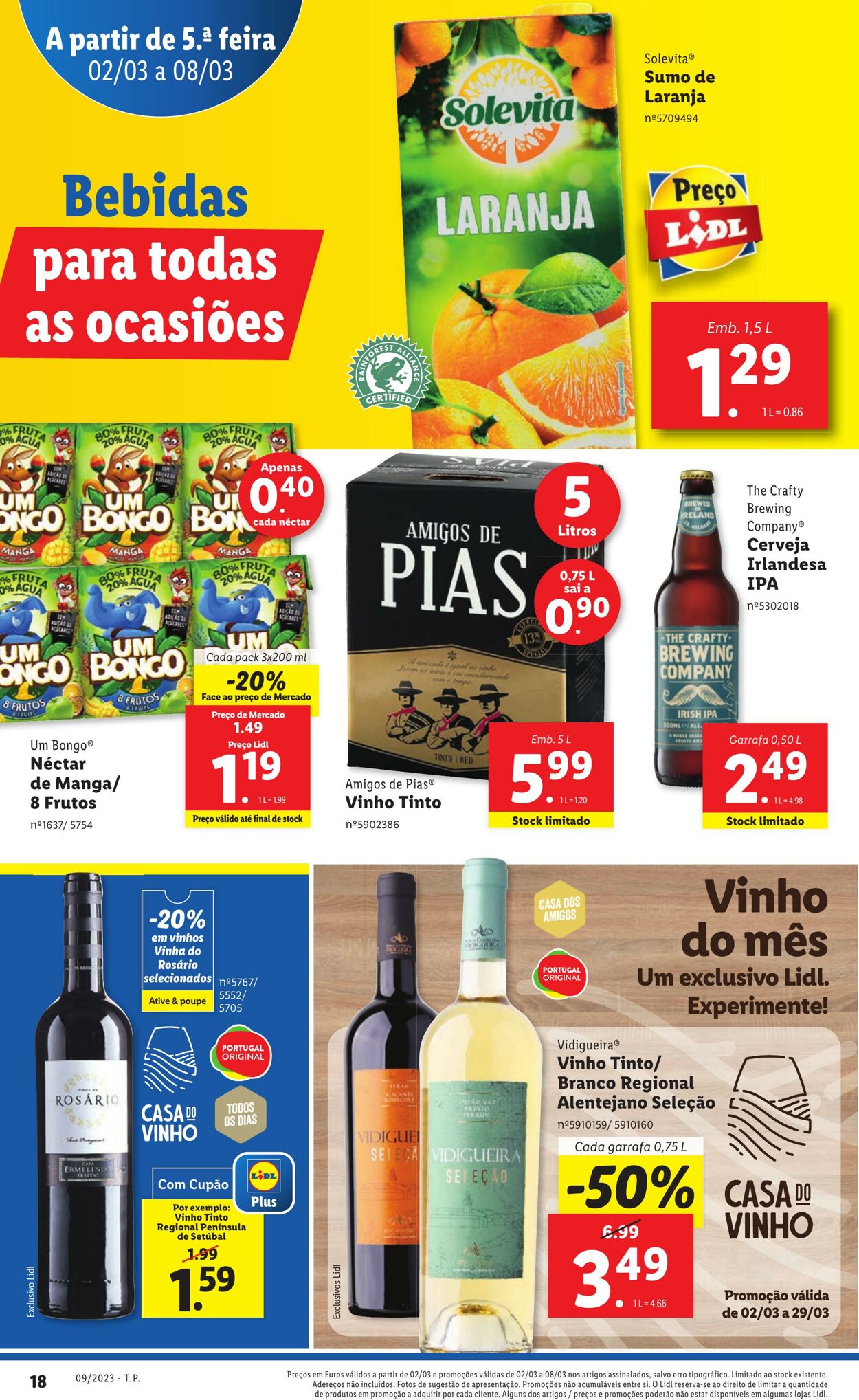 Folheto Lidl 02.03.2023 - 08.03.2023