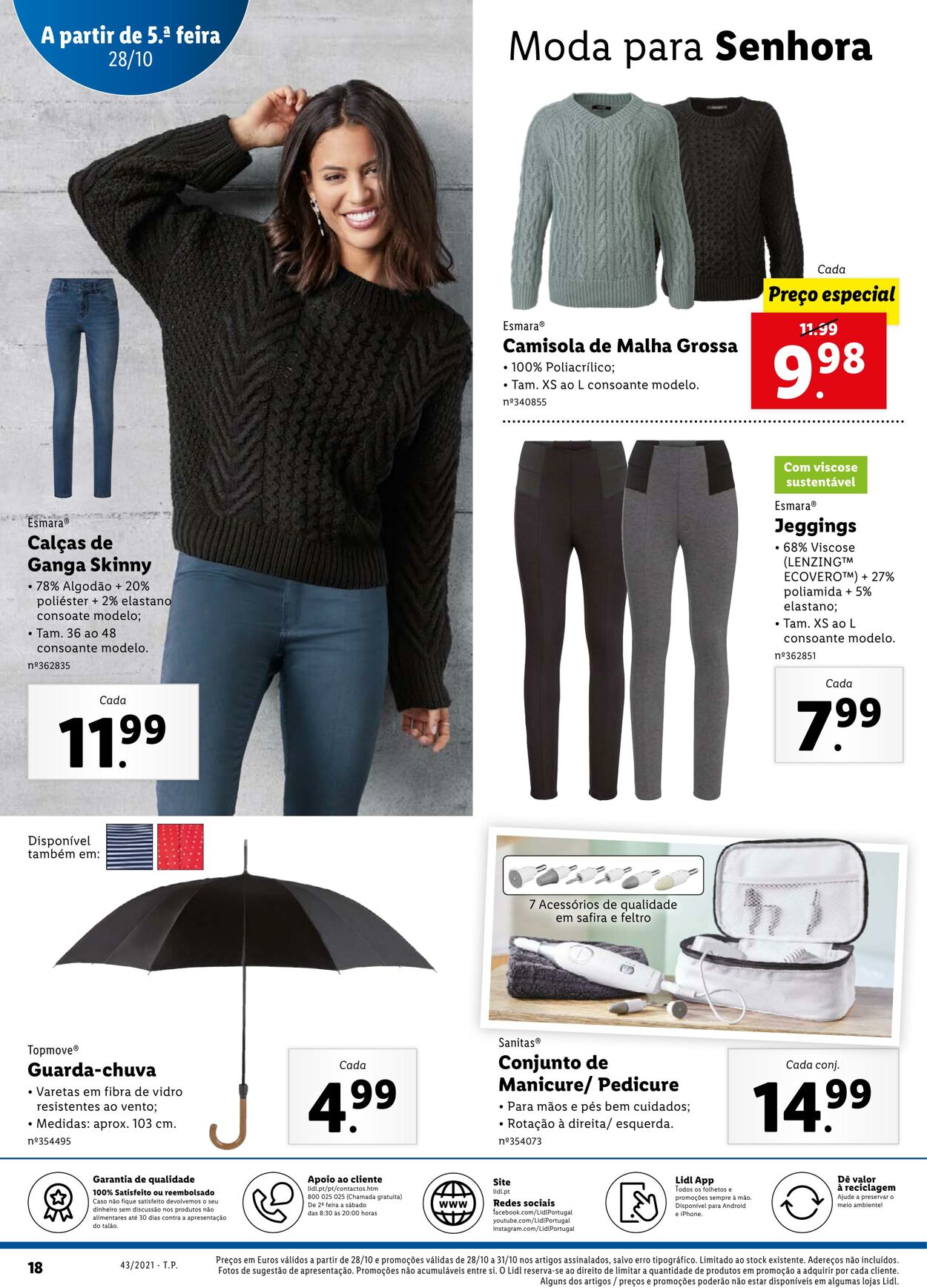 Folheto Lidl 24.10.2021 - 31.10.2021