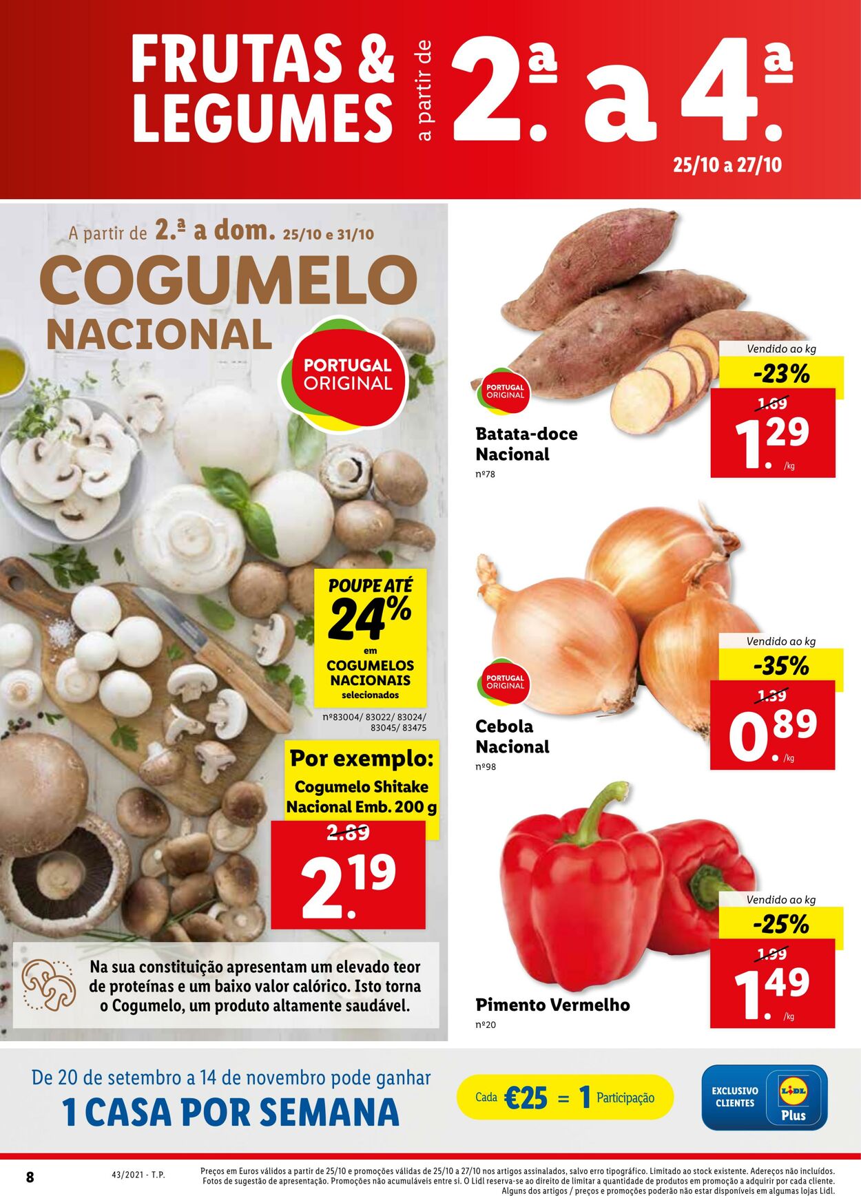 Folheto Lidl 24.10.2021 - 31.10.2021