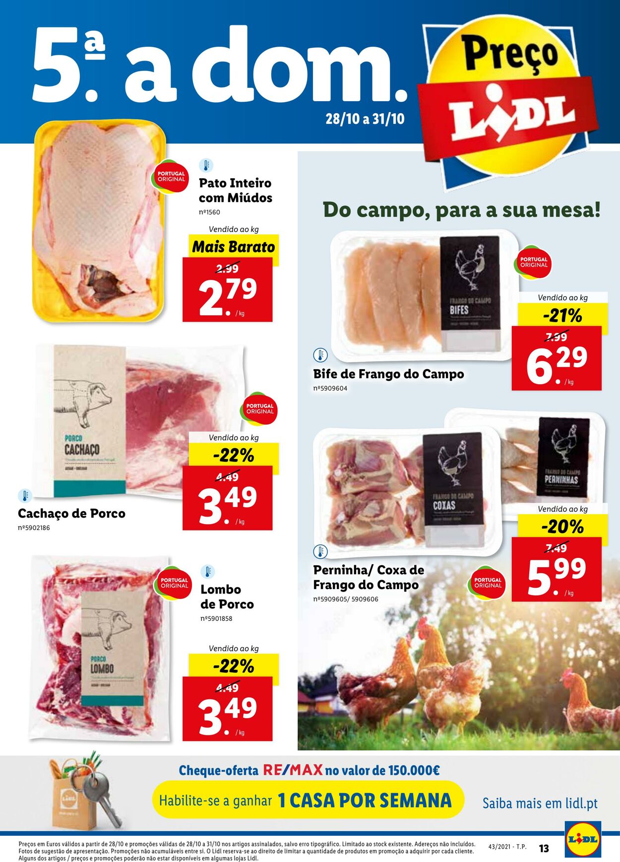 Folheto Lidl 24.10.2021 - 31.10.2021