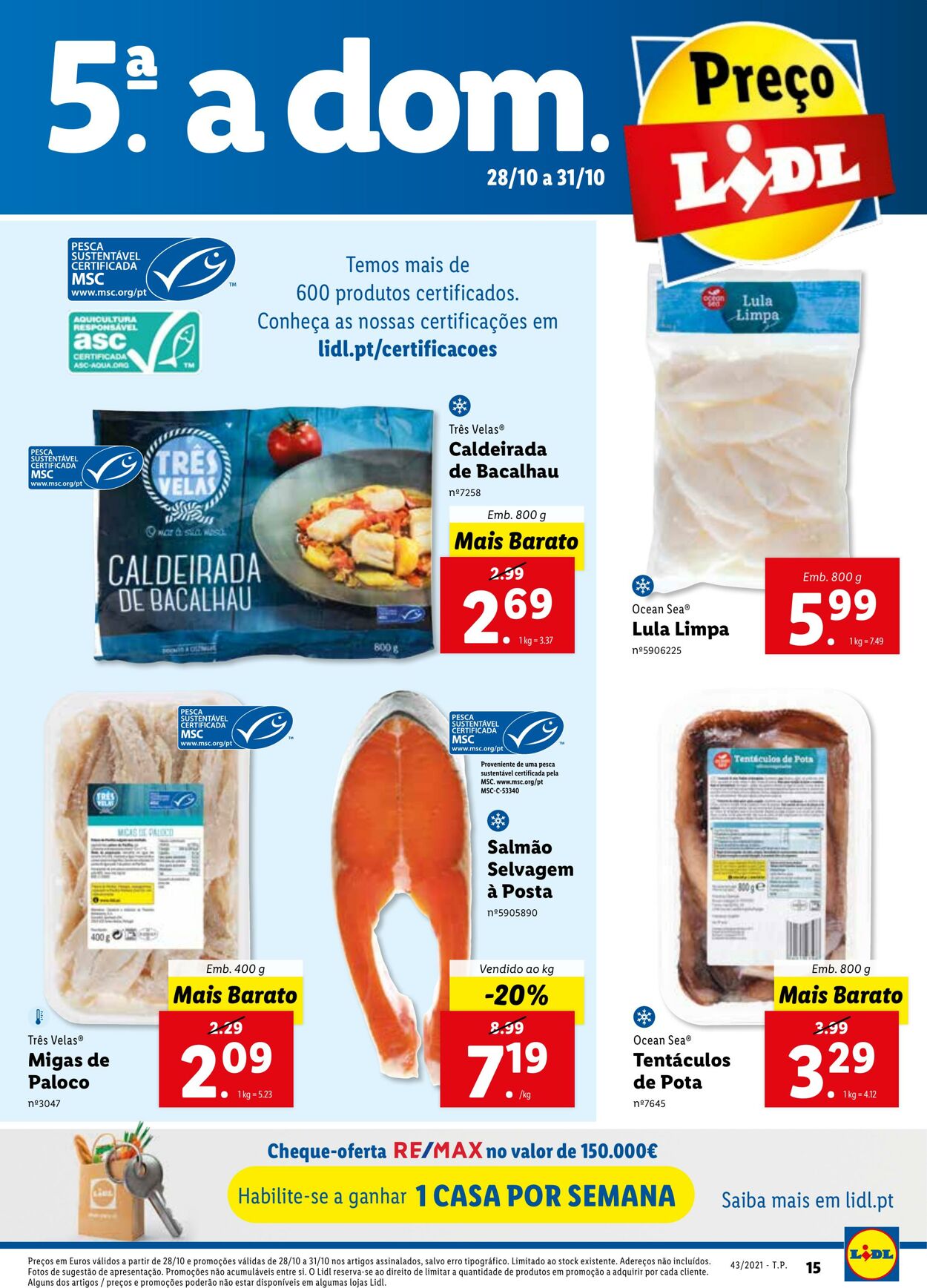 Folheto Lidl 24.10.2021 - 31.10.2021