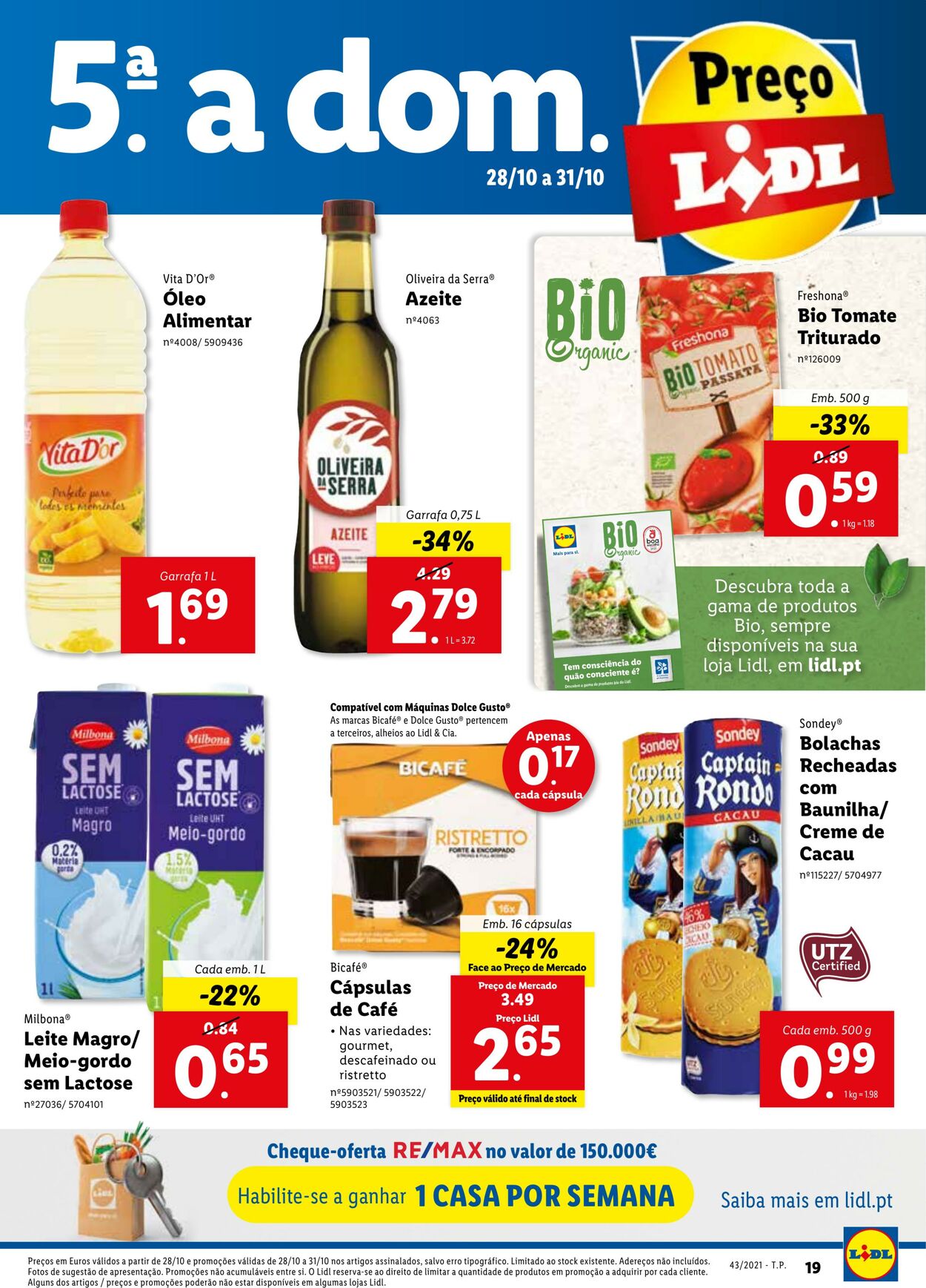 Folheto Lidl 24.10.2021 - 31.10.2021