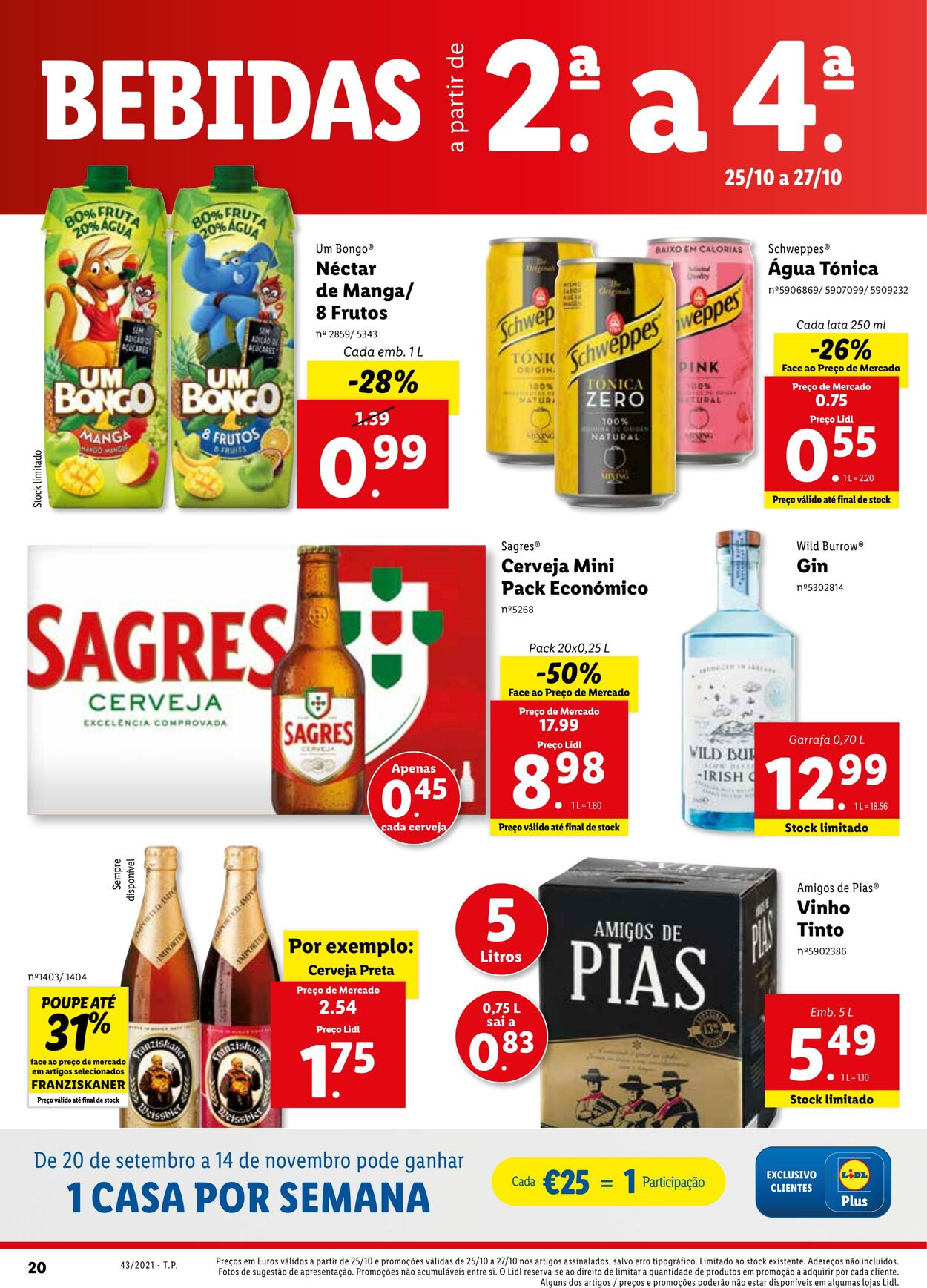 Folheto Lidl 24.10.2021 - 31.10.2021