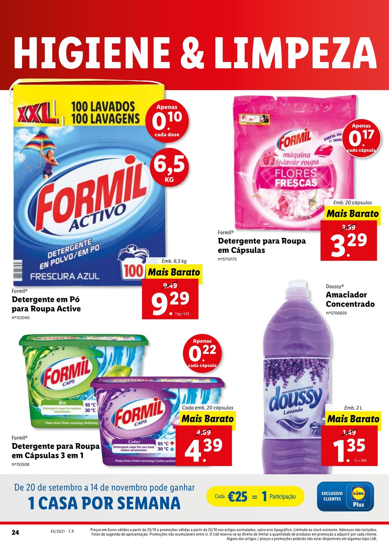 Folheto Lidl 24.10.2021 - 31.10.2021