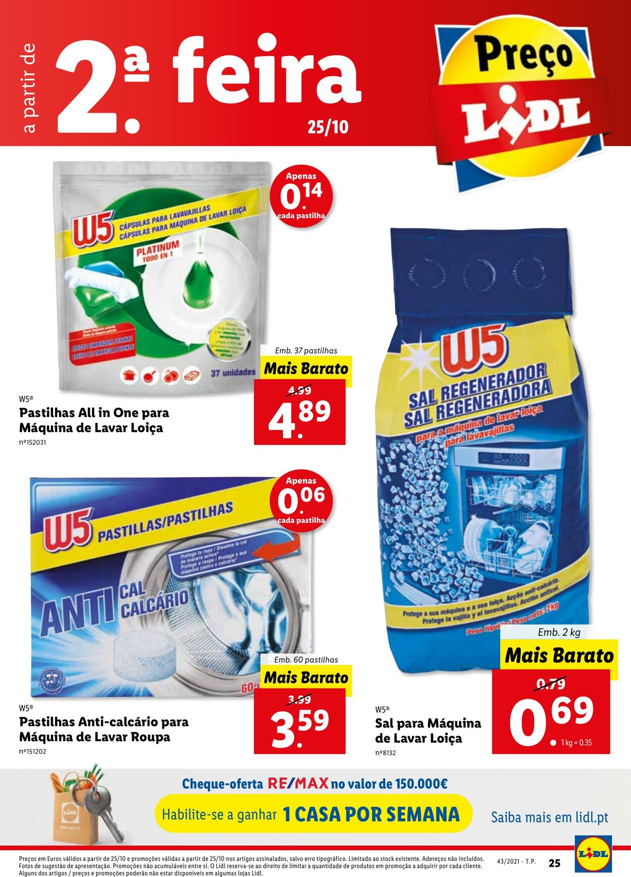 Folheto Lidl 24.10.2021 - 31.10.2021