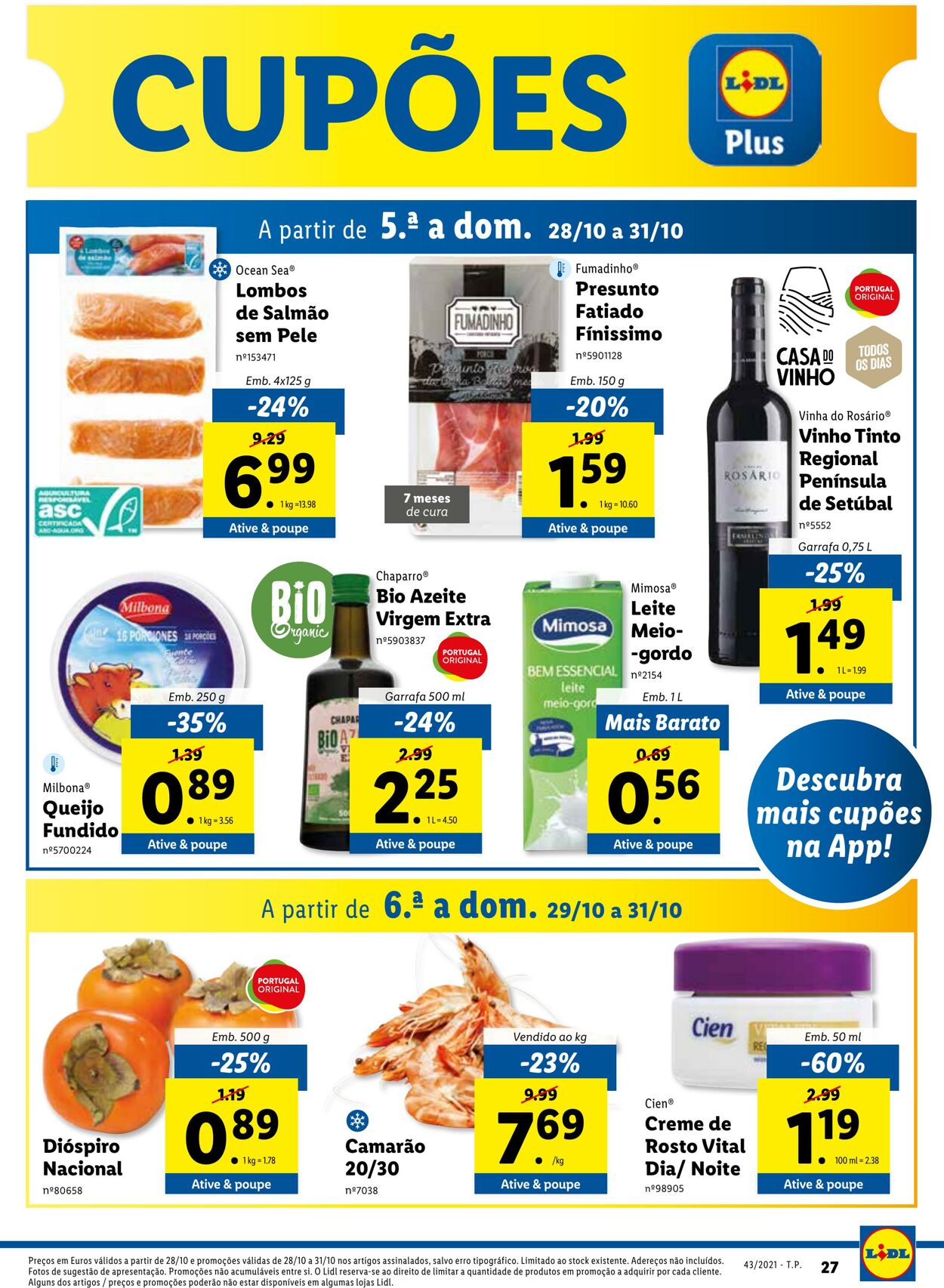 Folheto Lidl 24.10.2021 - 31.10.2021