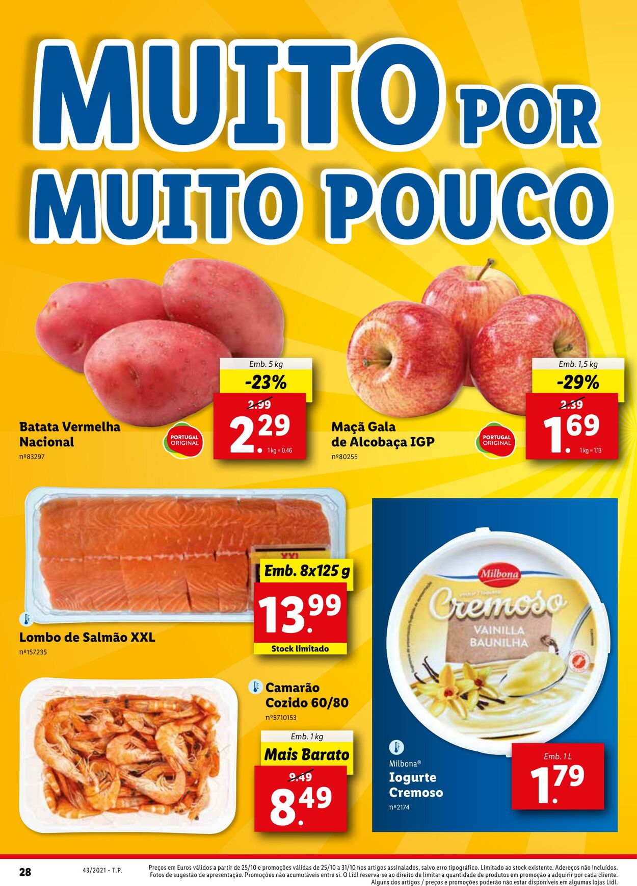 Folheto Lidl 24.10.2021 - 31.10.2021