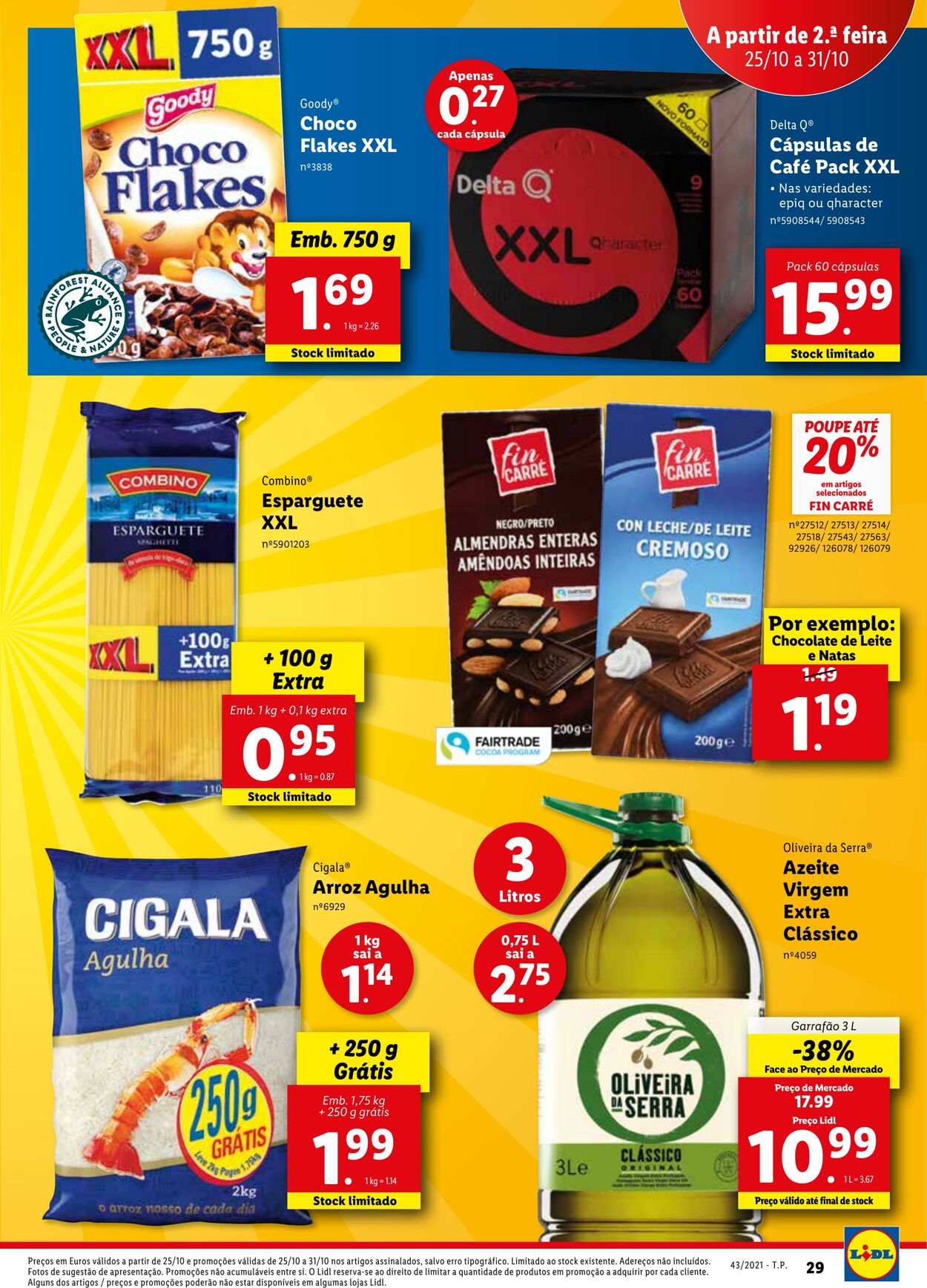 Folheto Lidl 24.10.2021 - 31.10.2021