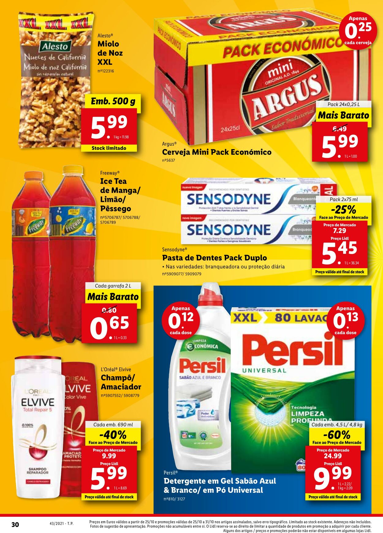 Folheto Lidl 24.10.2021 - 31.10.2021