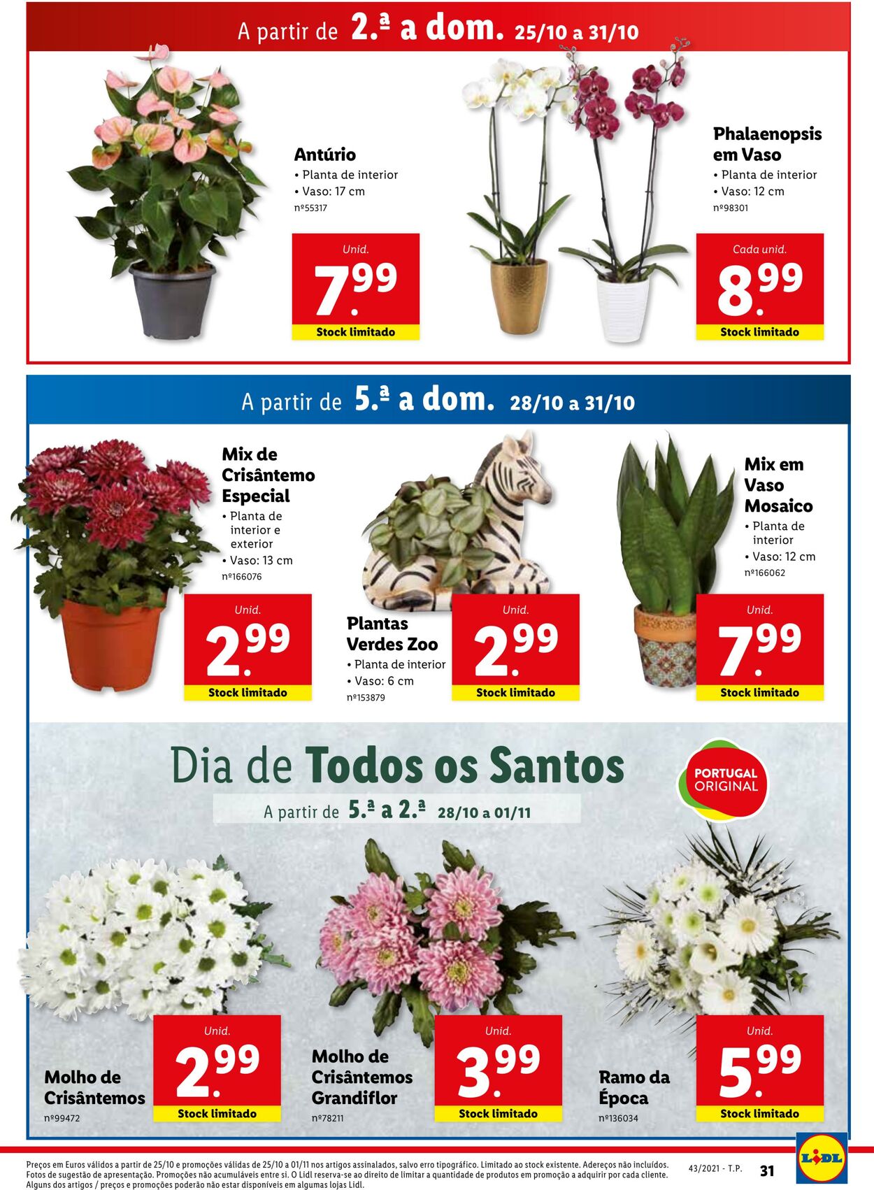 Folheto Lidl 24.10.2021 - 31.10.2021