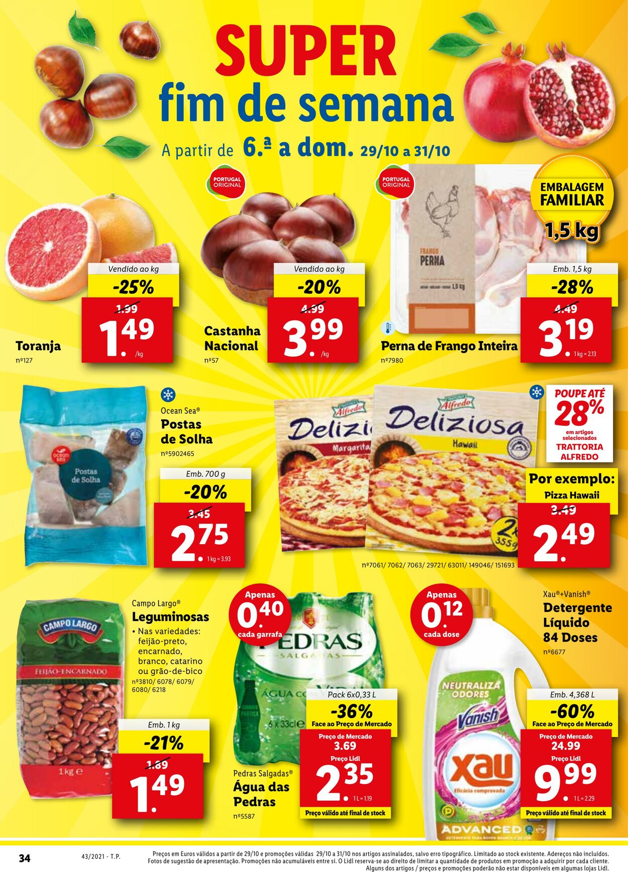 Folheto Lidl 24.10.2021 - 31.10.2021