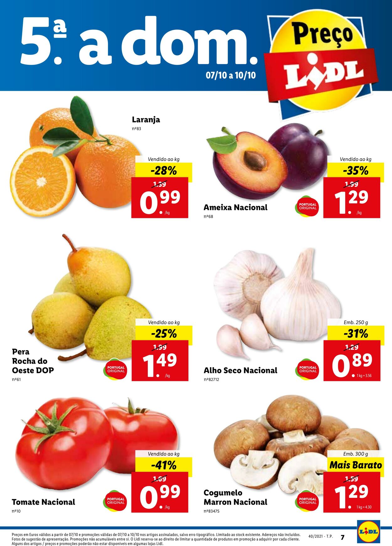 Folheto Lidl 04.10.2021 - 10.10.2021