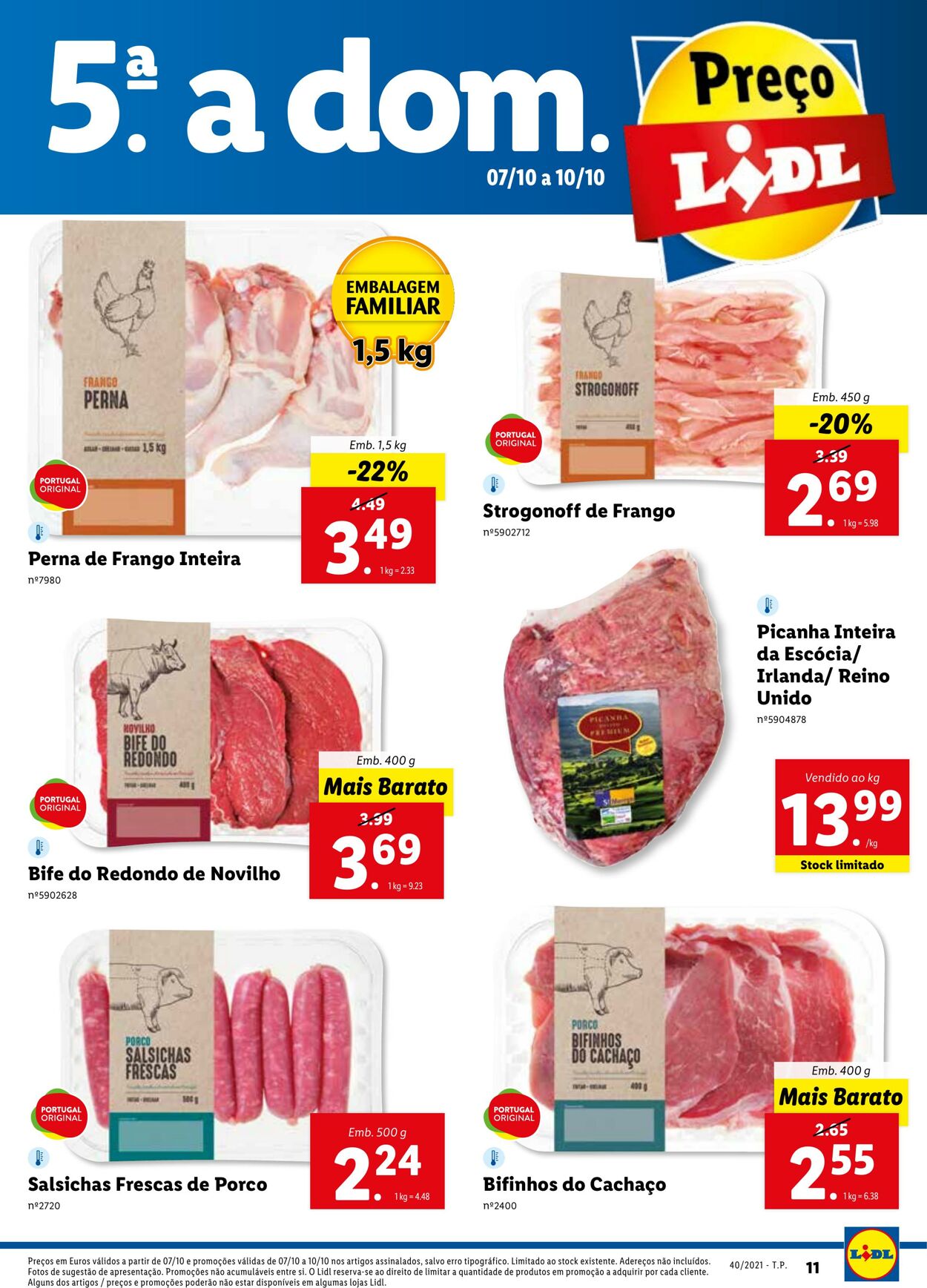 Folheto Lidl 04.10.2021 - 10.10.2021