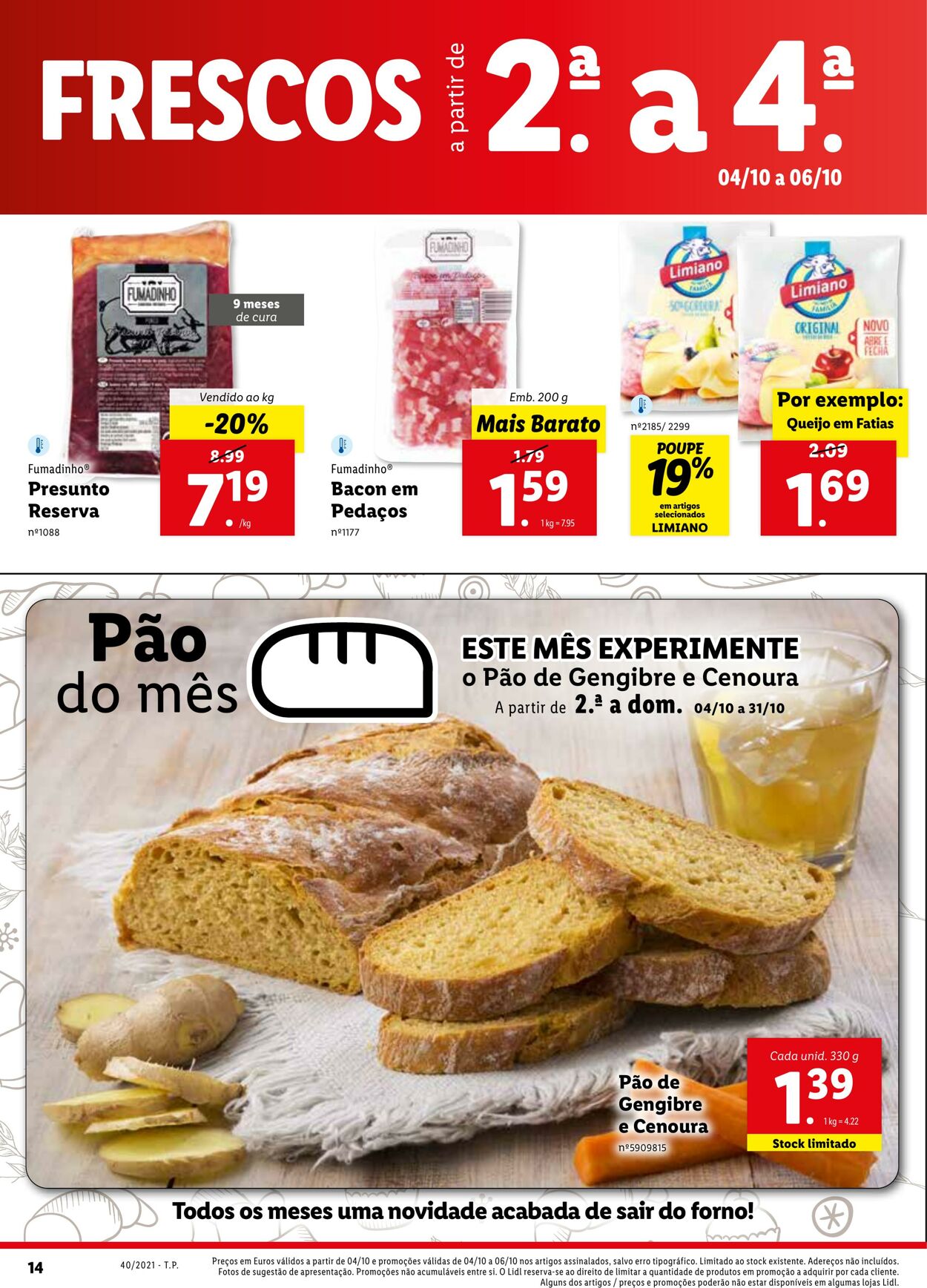 Folheto Lidl 04.10.2021 - 10.10.2021