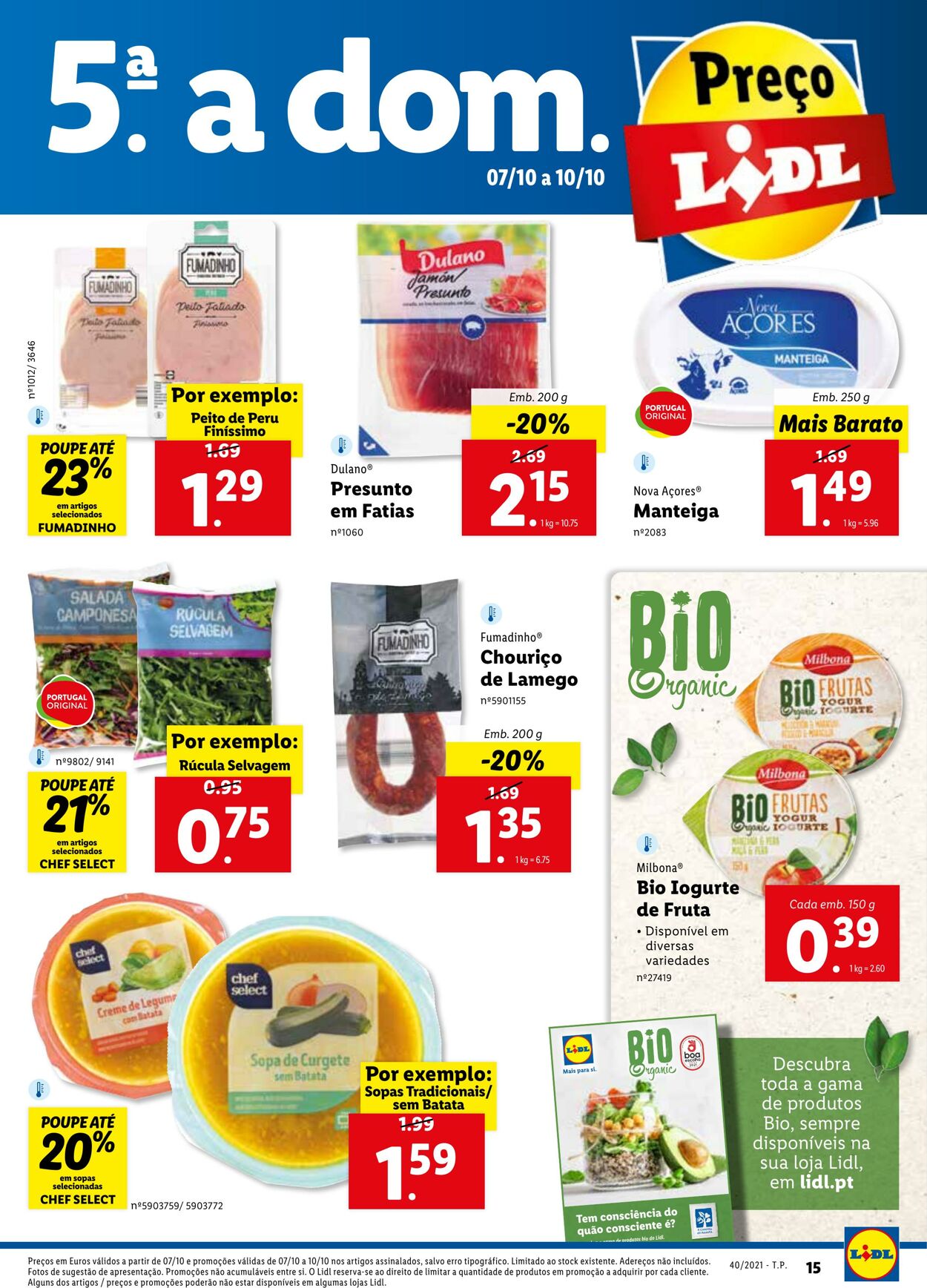 Folheto Lidl 04.10.2021 - 10.10.2021