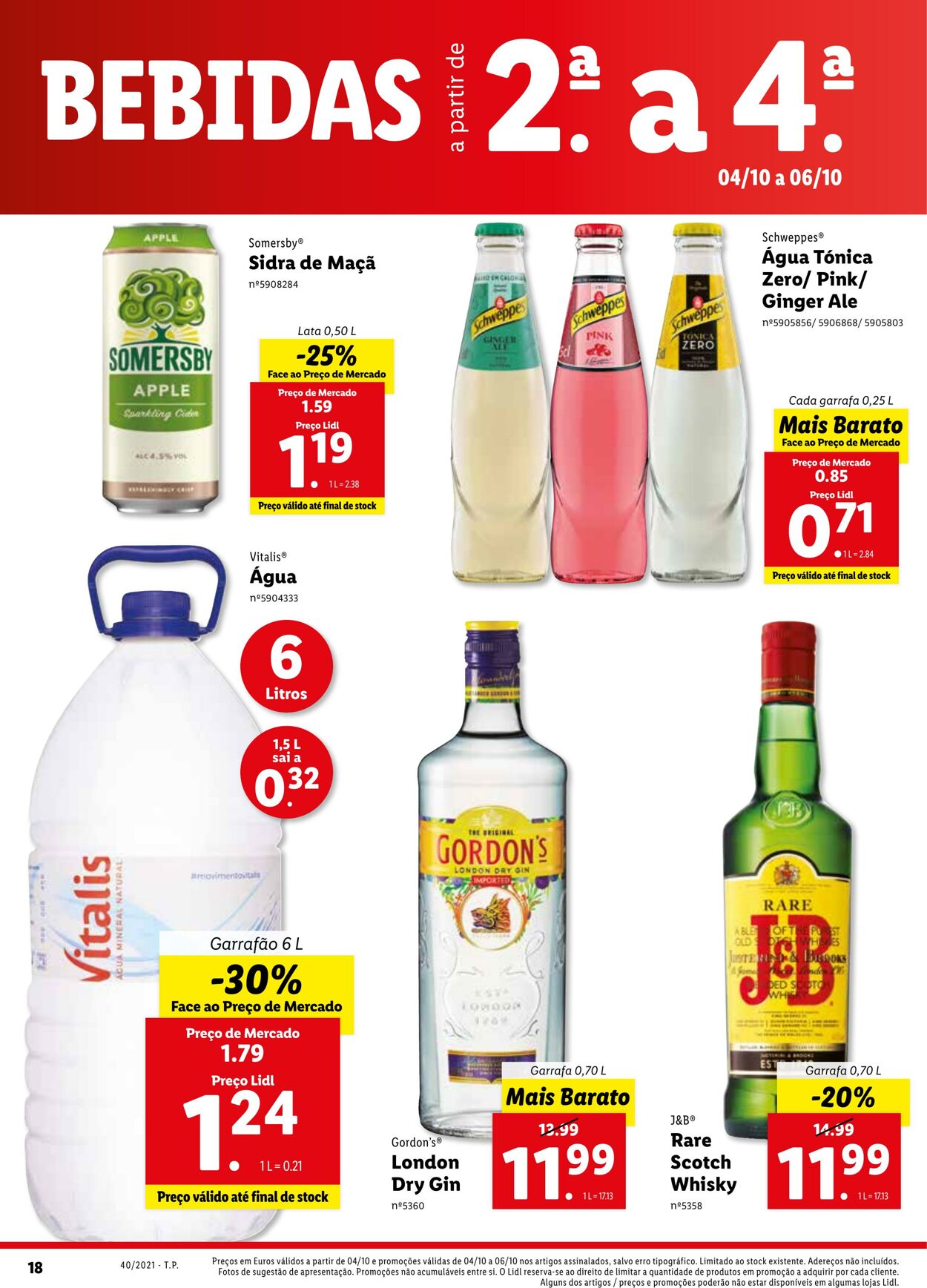 Folheto Lidl 04.10.2021 - 10.10.2021