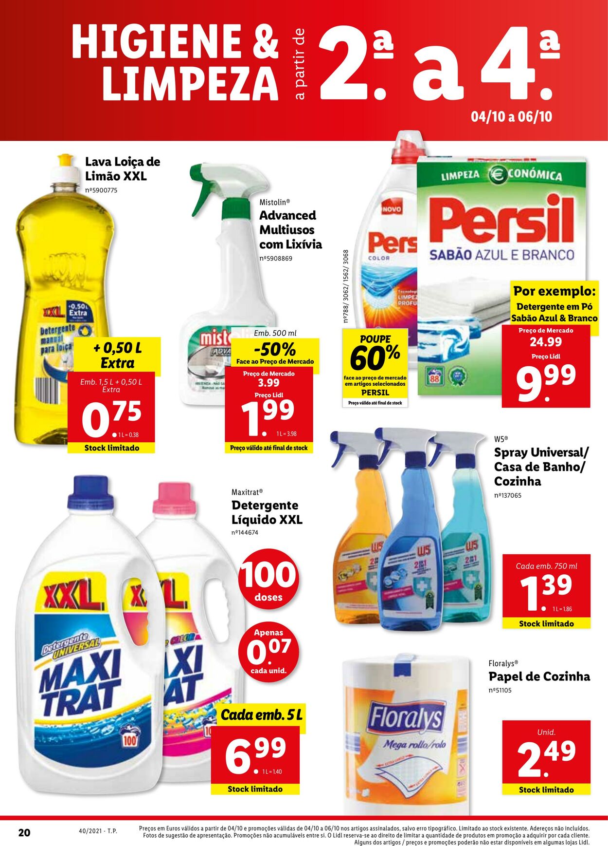 Folheto Lidl 04.10.2021 - 10.10.2021