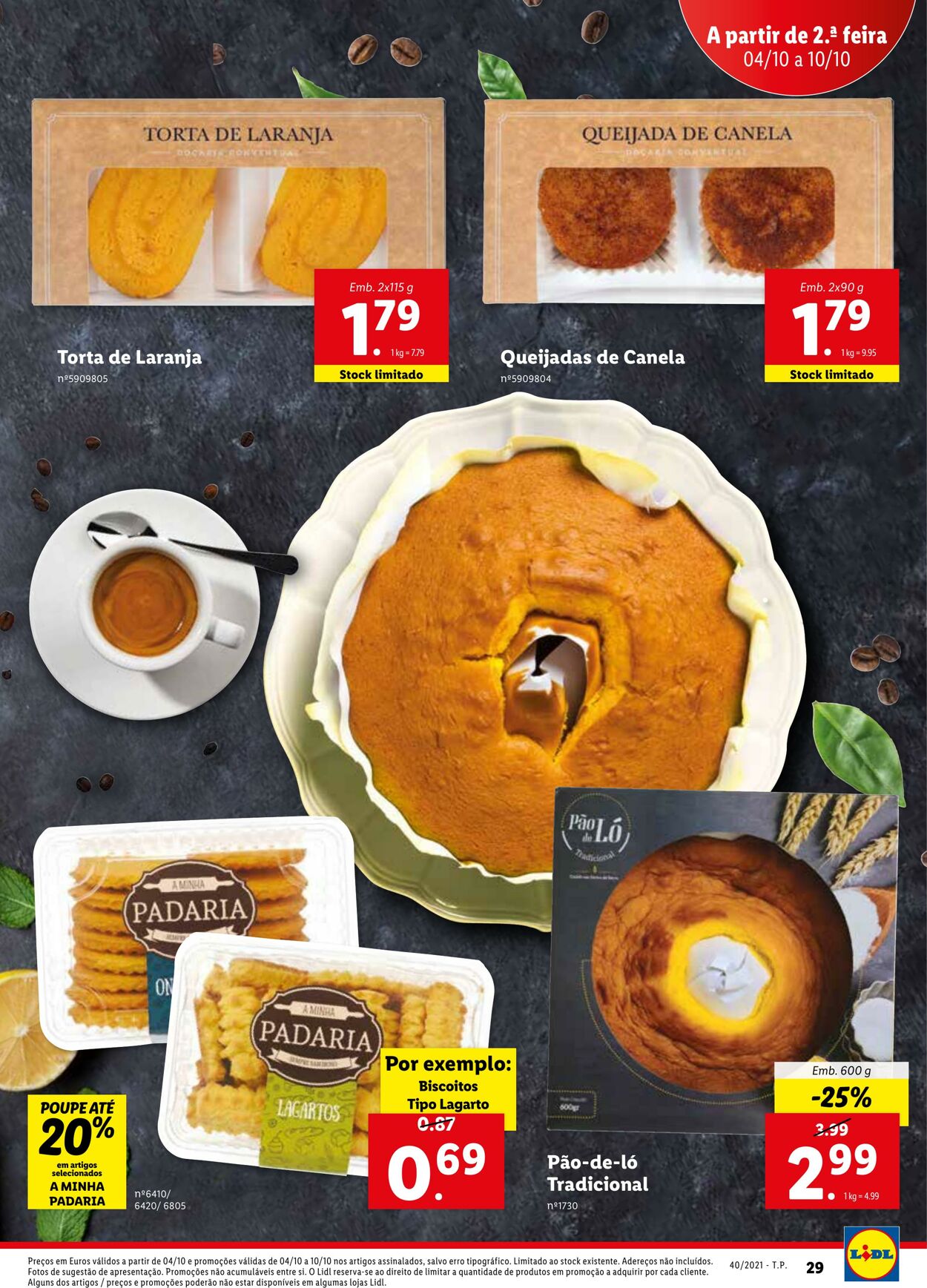 Folheto Lidl 04.10.2021 - 10.10.2021