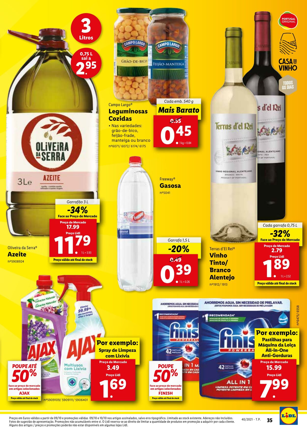 Folheto Lidl 04.10.2021 - 10.10.2021