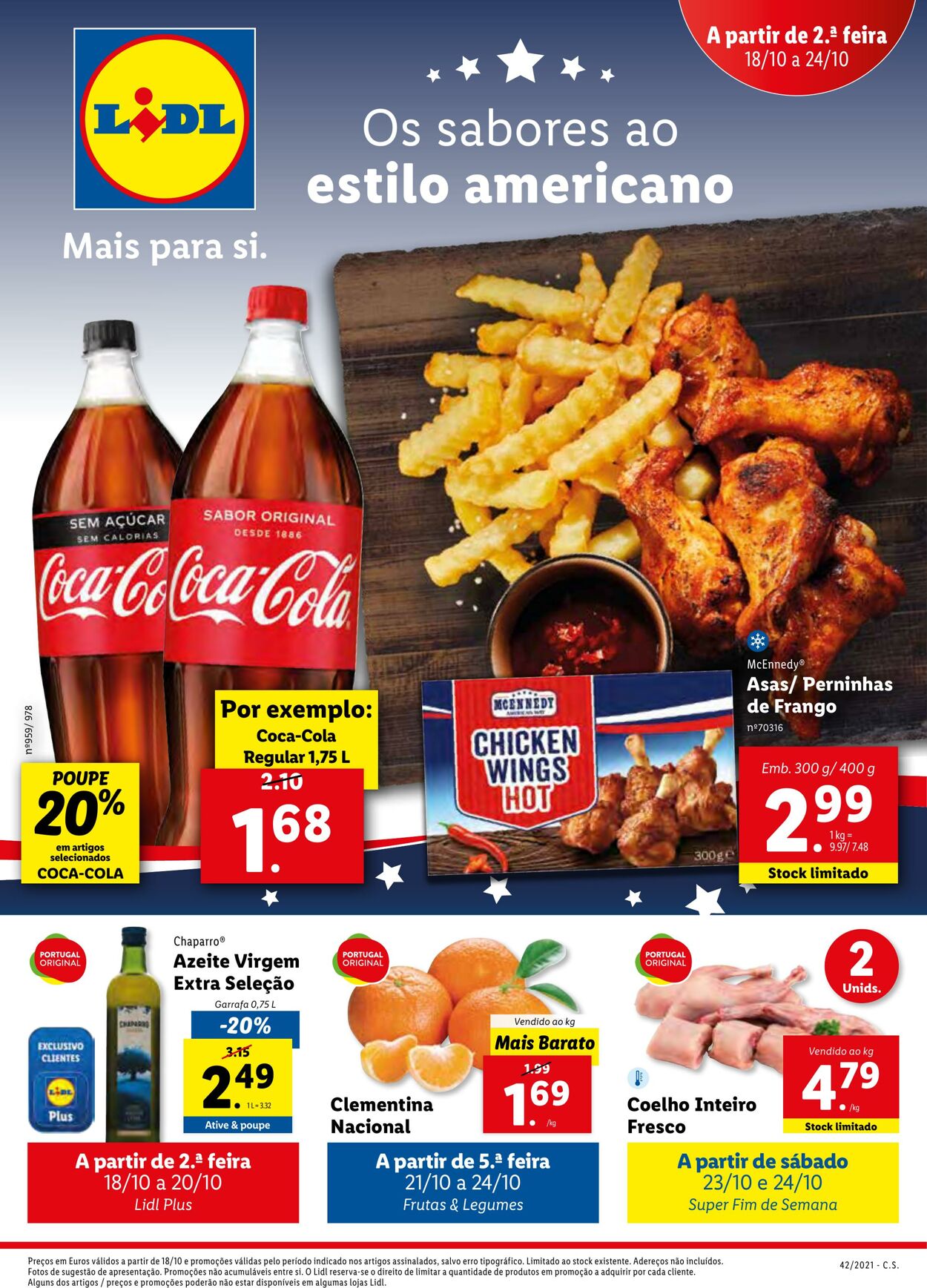 Folheto Lidl 18.10.2021 - 25.10.2021