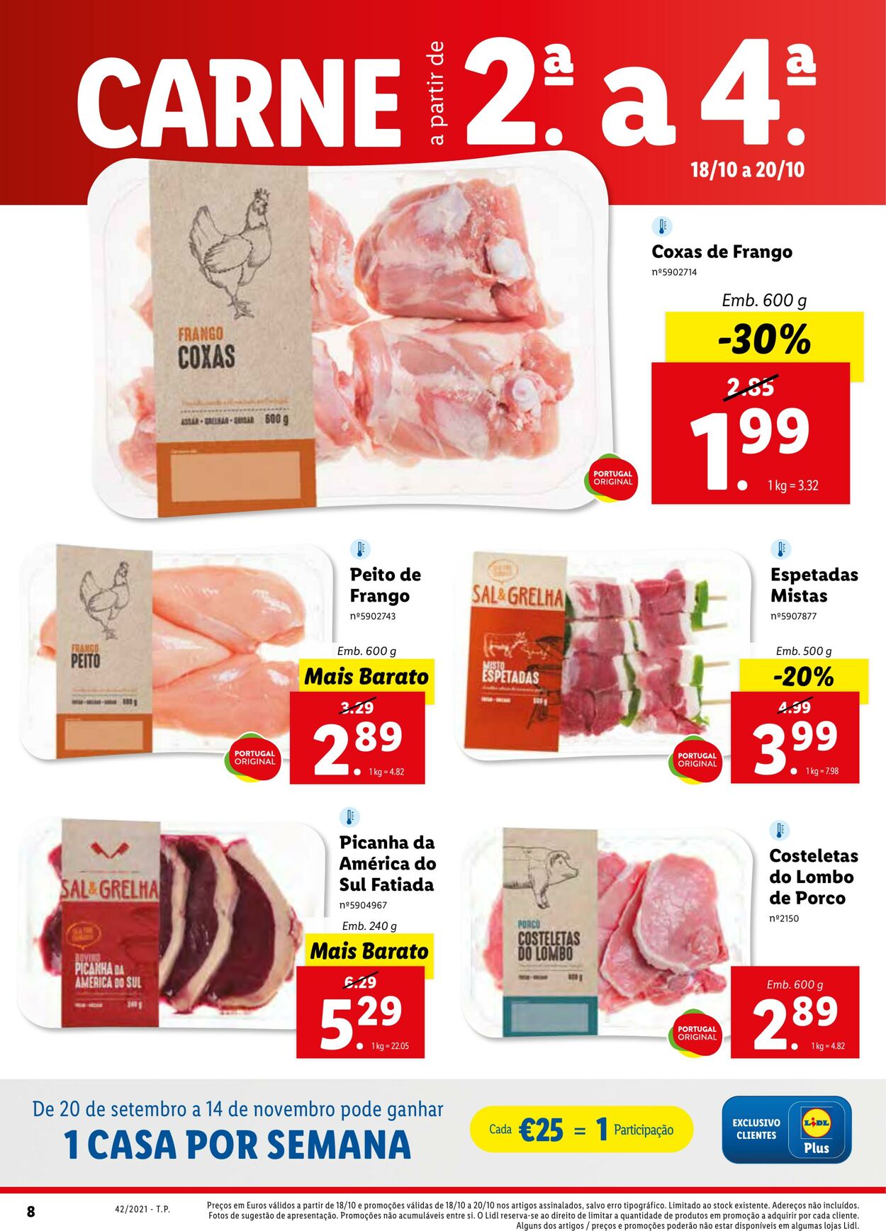 Folheto Lidl 18.10.2021 - 25.10.2021