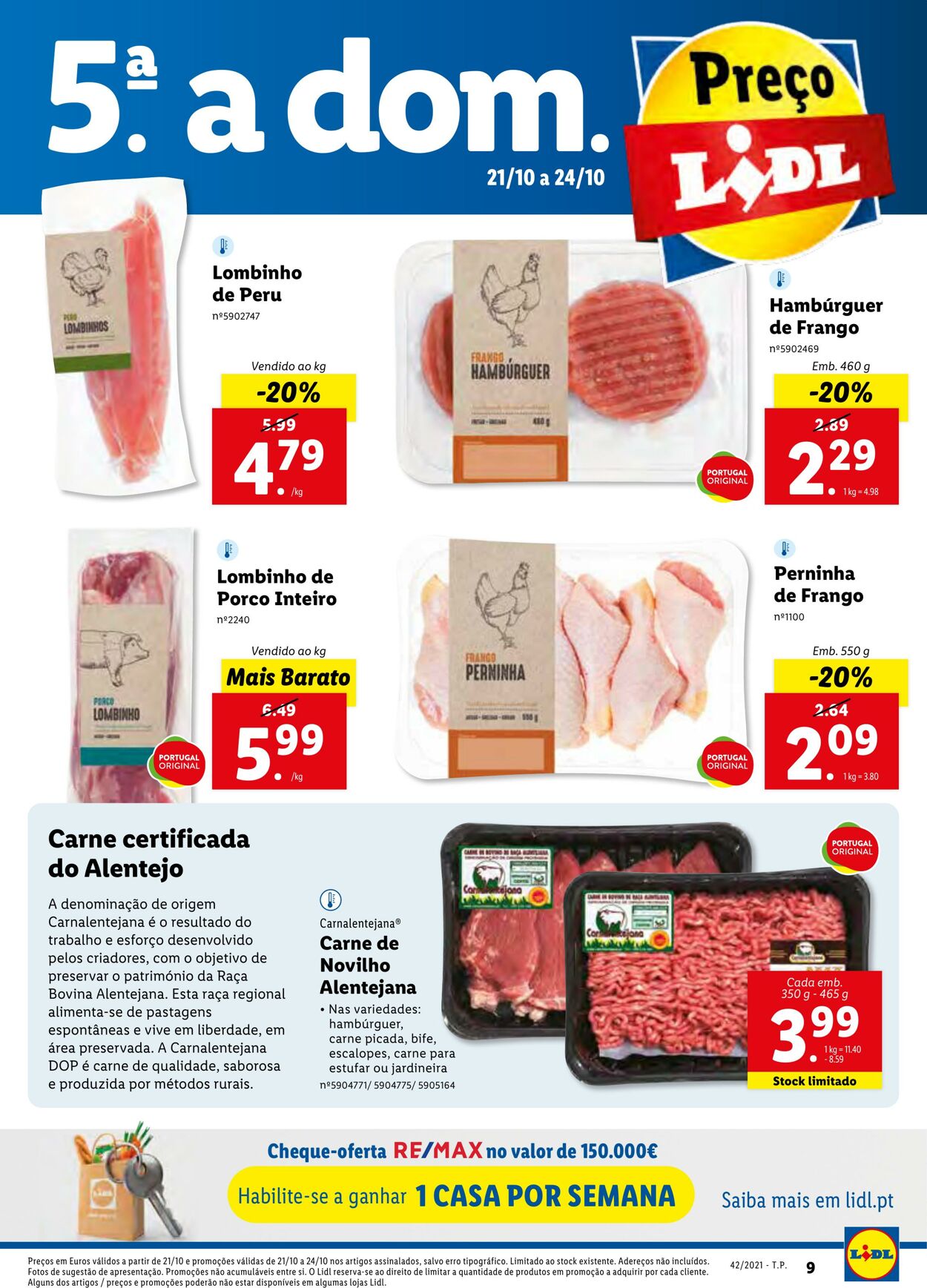 Folheto Lidl 18.10.2021 - 25.10.2021