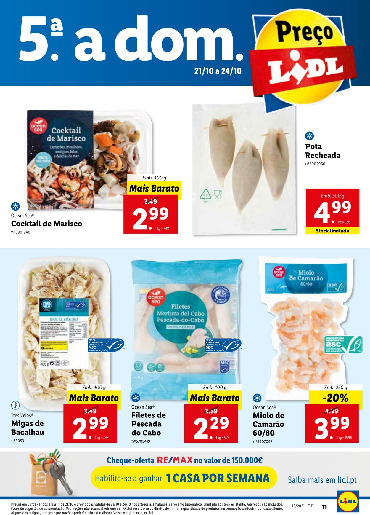 Folheto Lidl 18.10.2021 - 25.10.2021