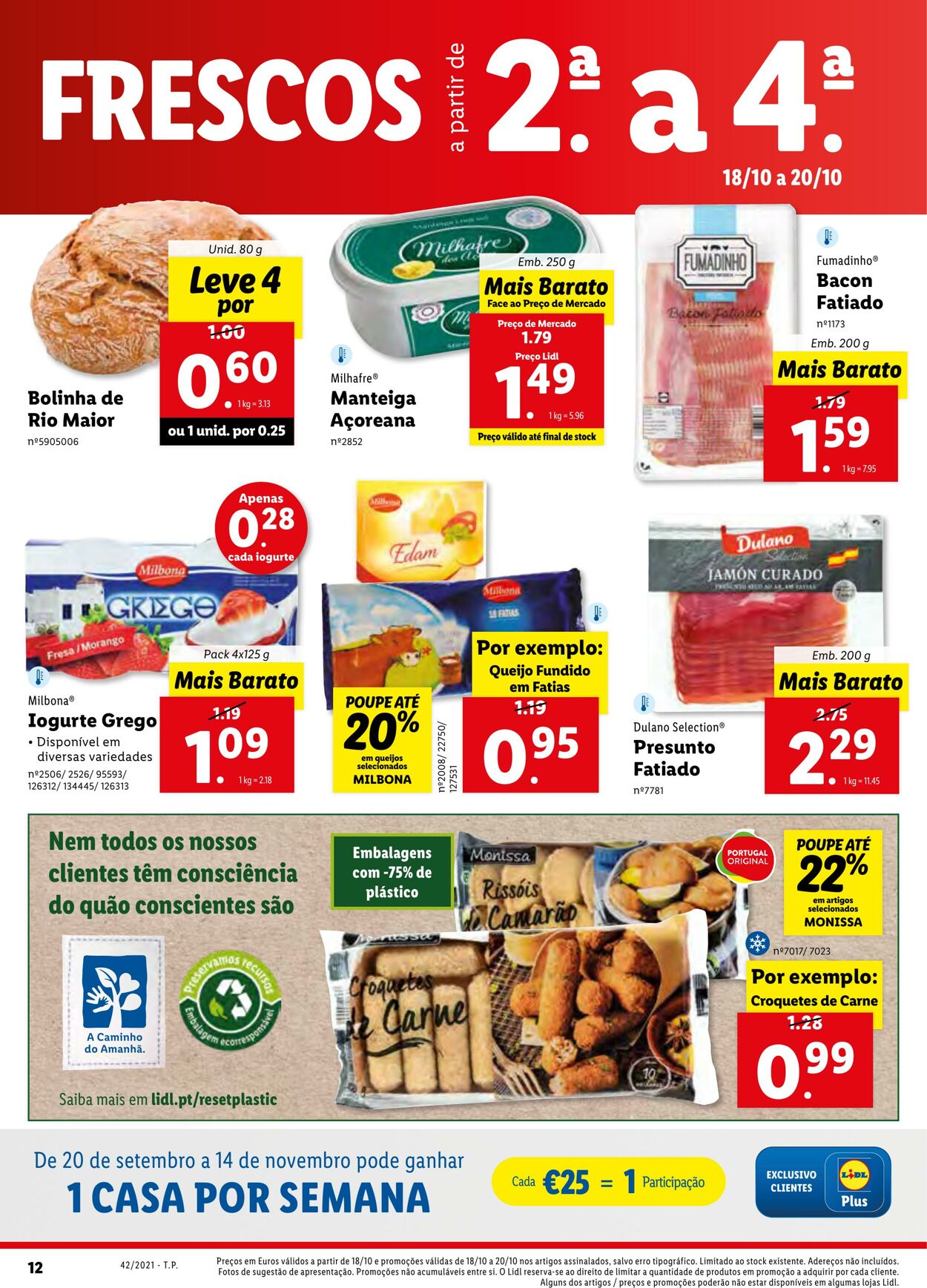 Folheto Lidl 18.10.2021 - 25.10.2021