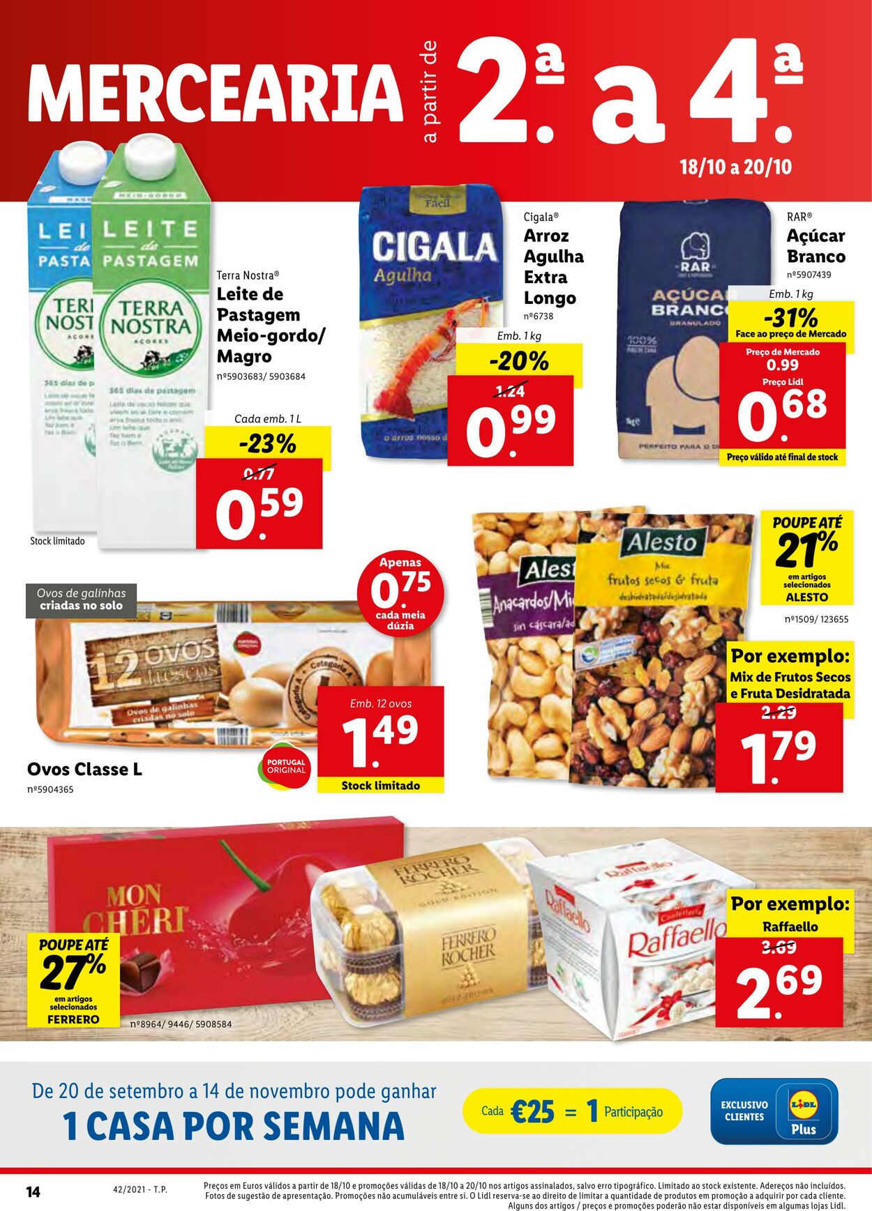 Folheto Lidl 18.10.2021 - 25.10.2021