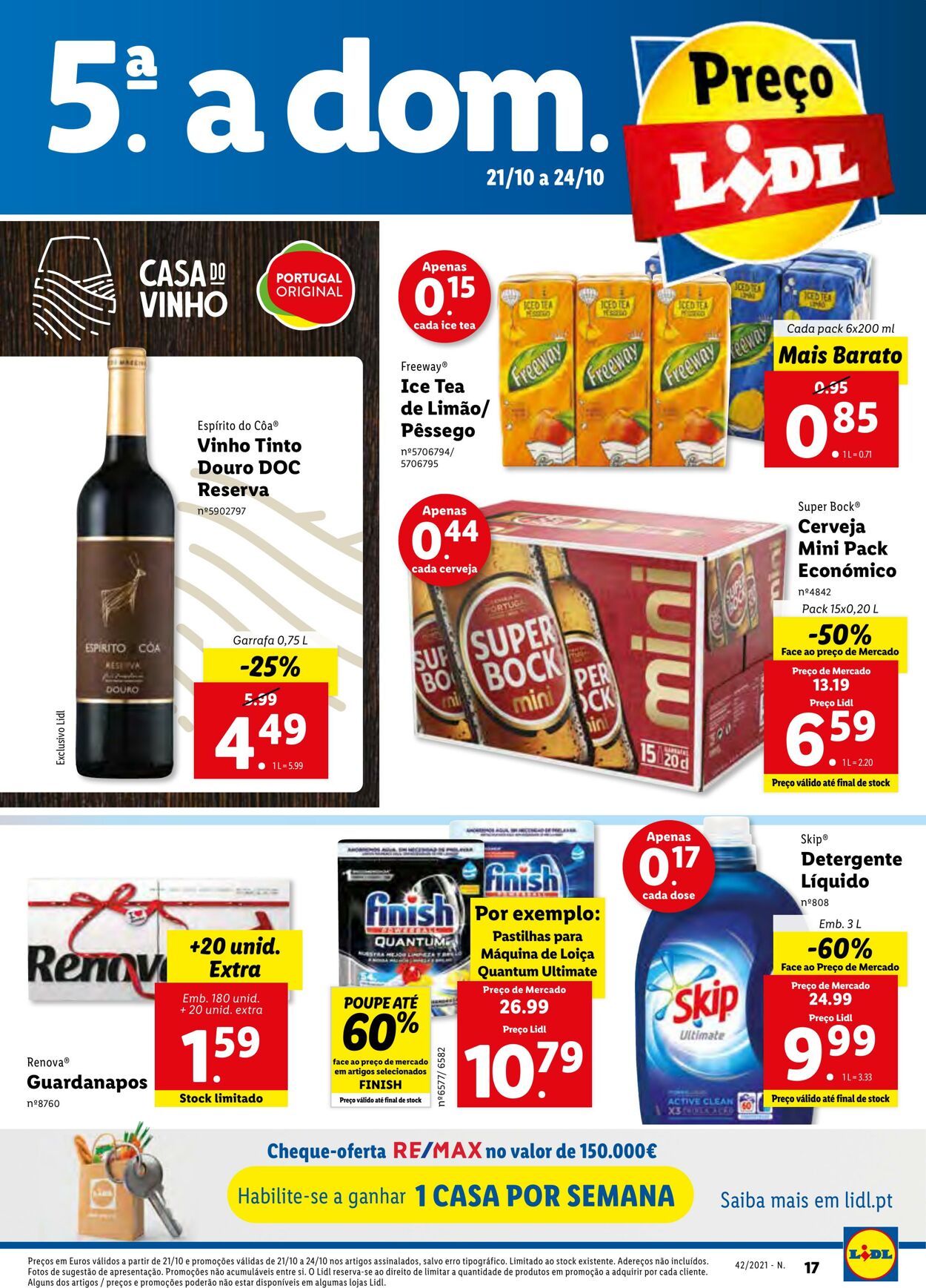 Folheto Lidl 18.10.2021 - 25.10.2021