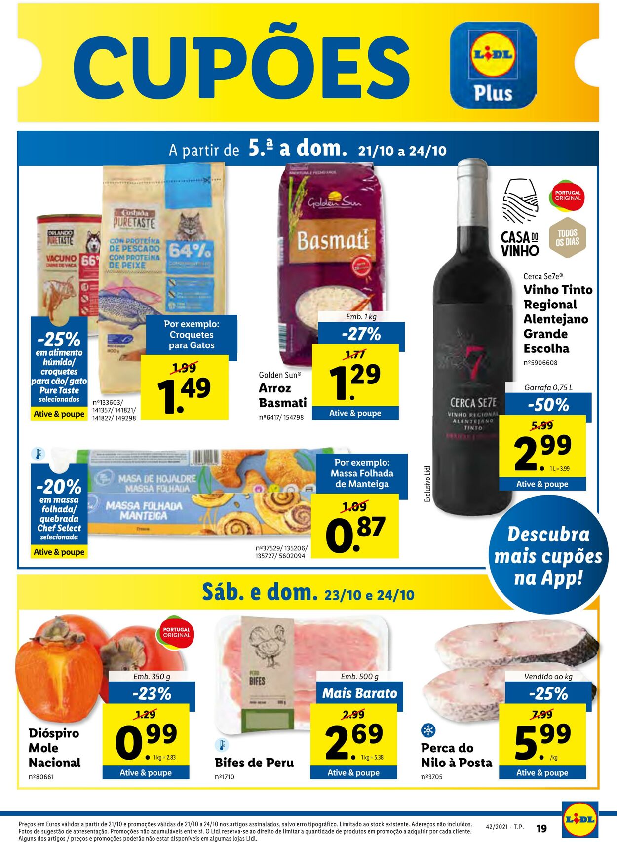 Folheto Lidl 18.10.2021 - 25.10.2021