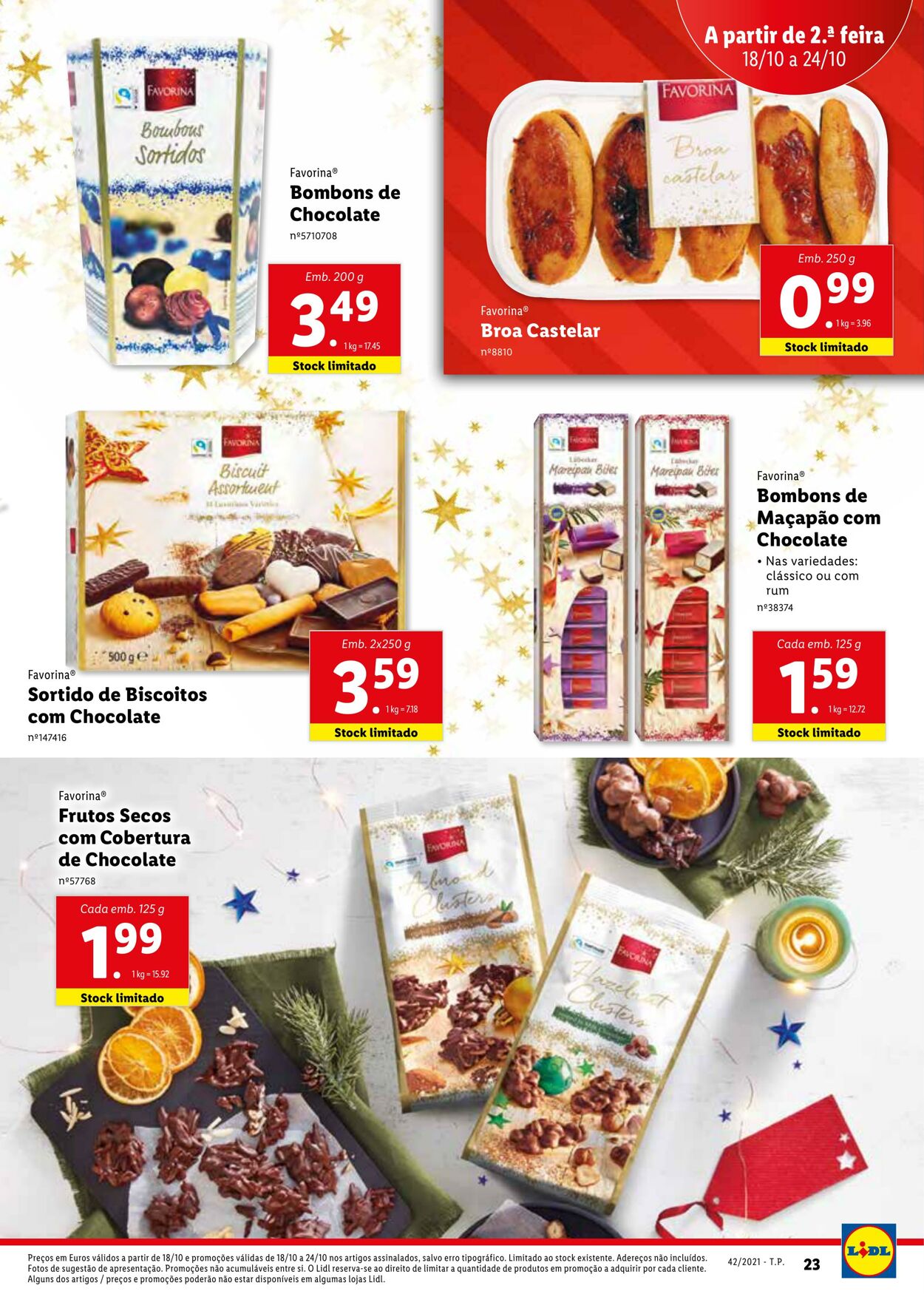 Folheto Lidl 18.10.2021 - 25.10.2021